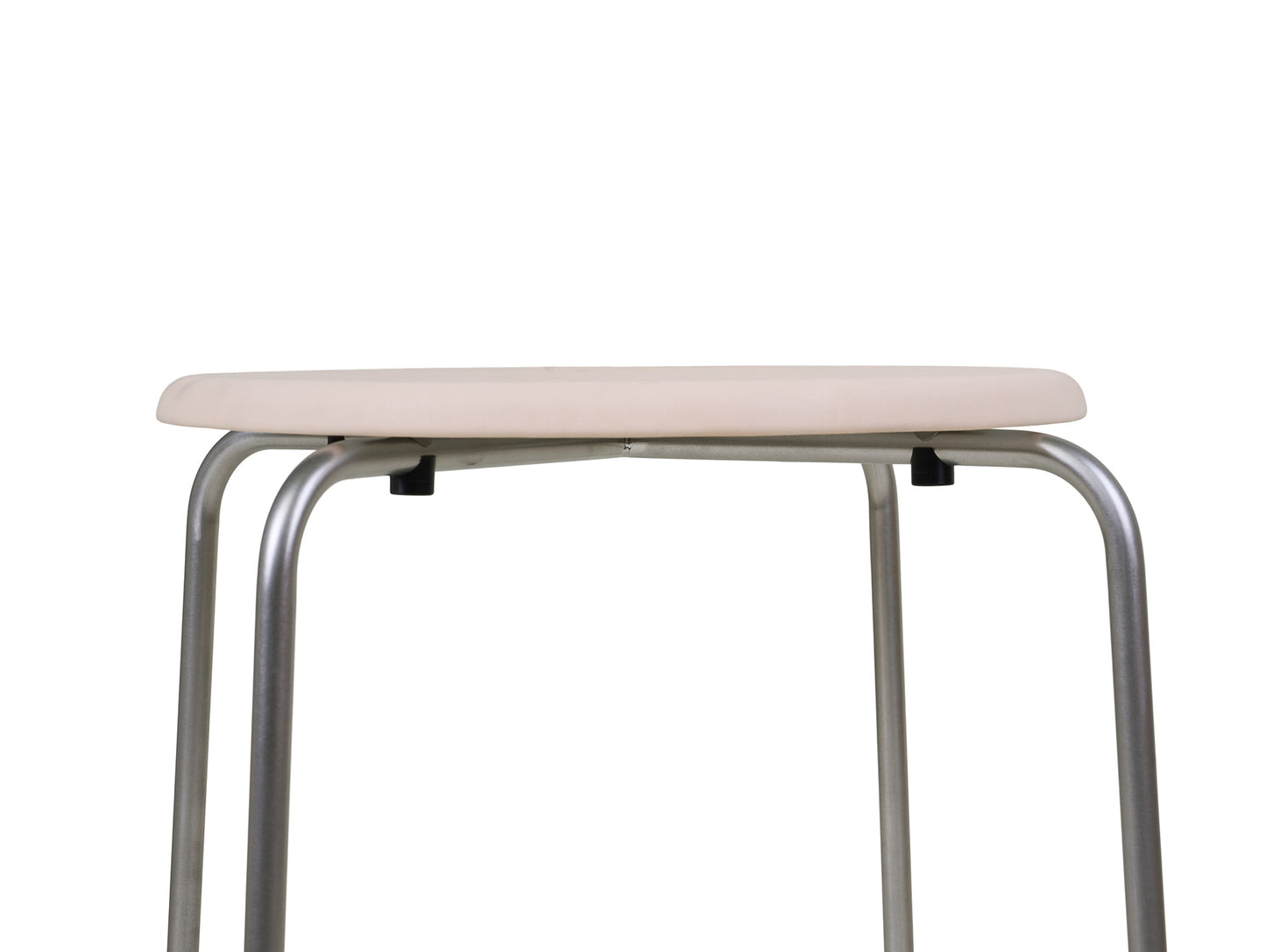 Petit Rond Stool - Leather Seat by Frama