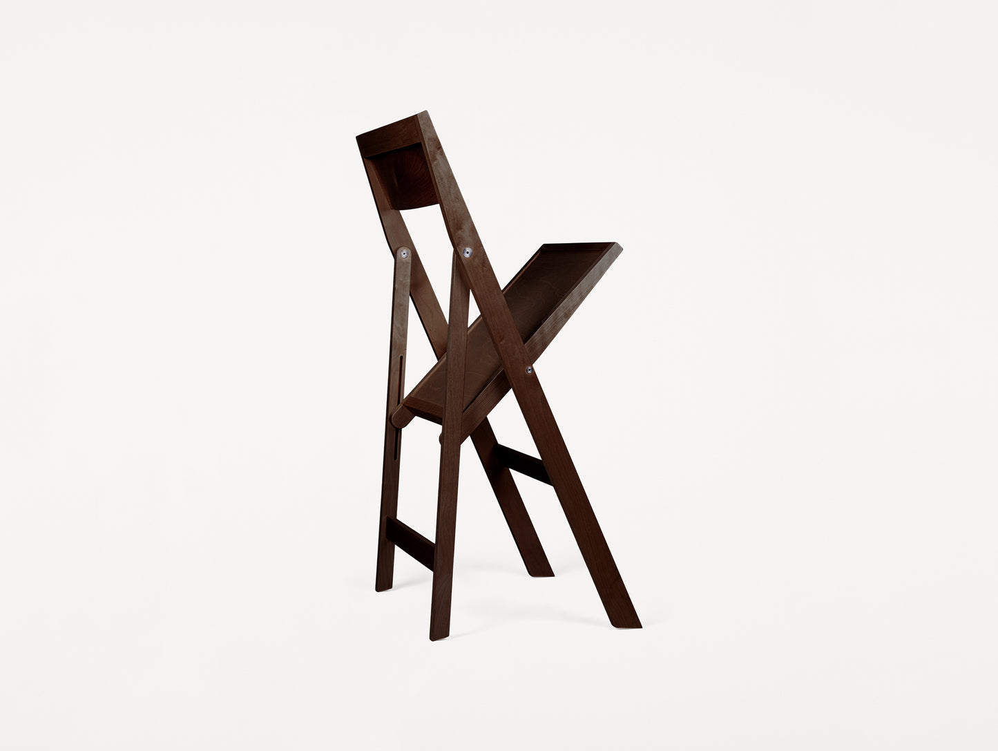 Folding Flat Chair by Frama - Dark Oiled Birch
