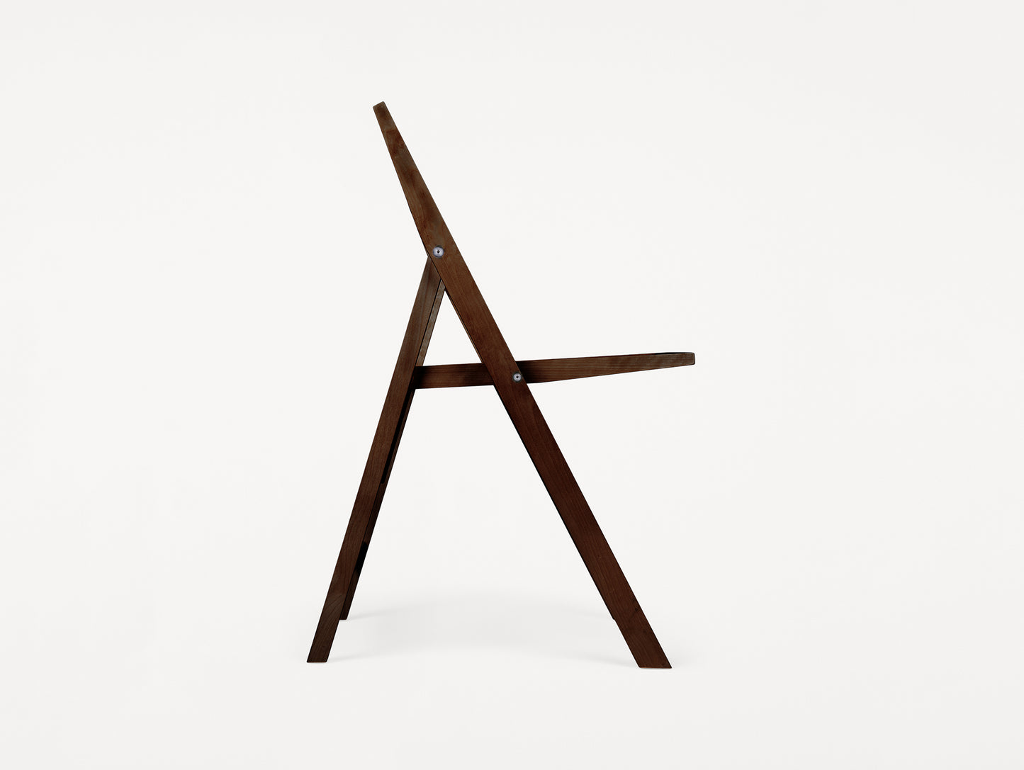 Folding Flat Chair by Frama - Dark Oiled Birch