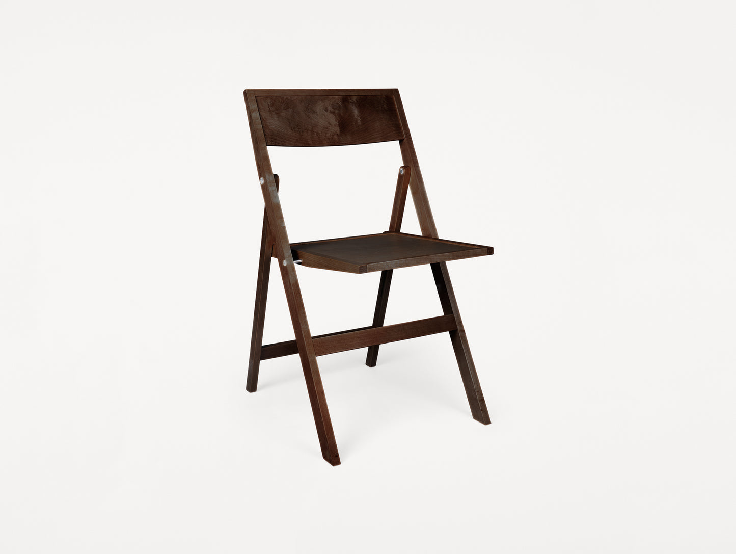 Folding Flat Chair by Frama - Dark Oiled Birch