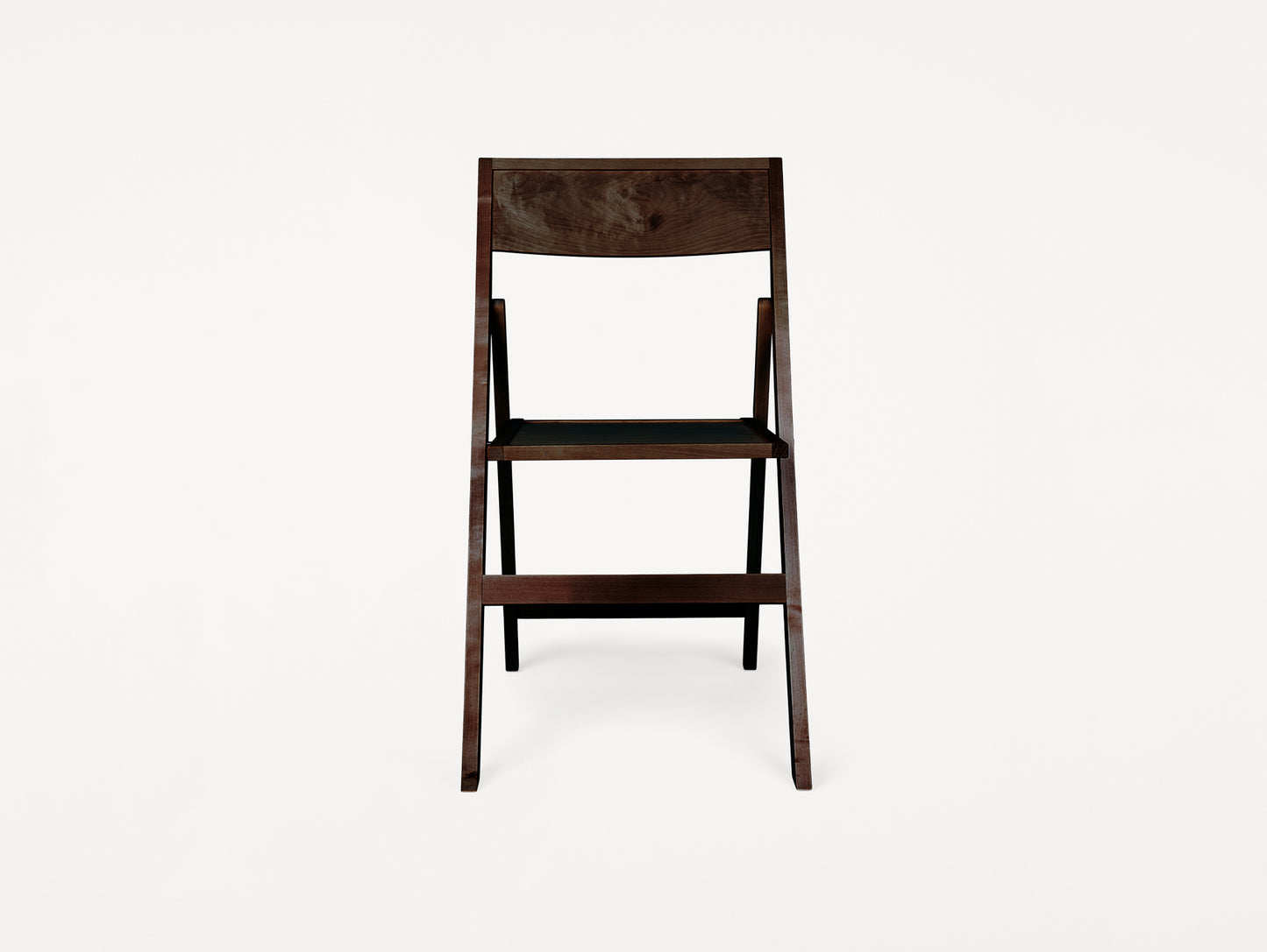 Folding Flat Chair by Frama - Dark Oiled Birch