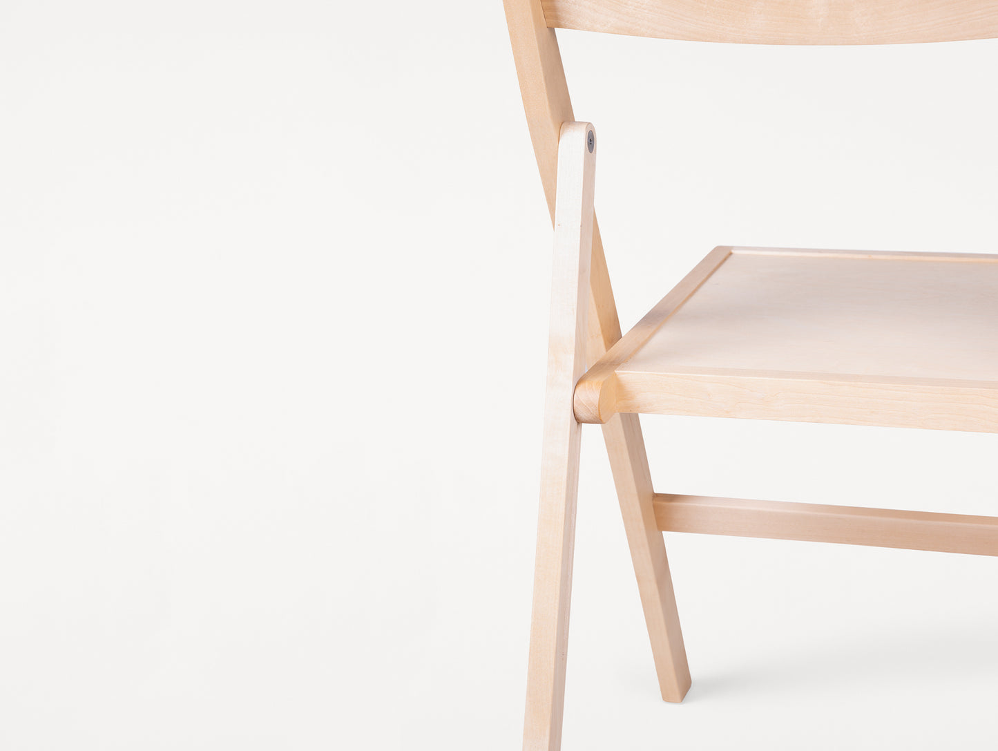 Folding Flat Chair by Frama - Oiled Birch