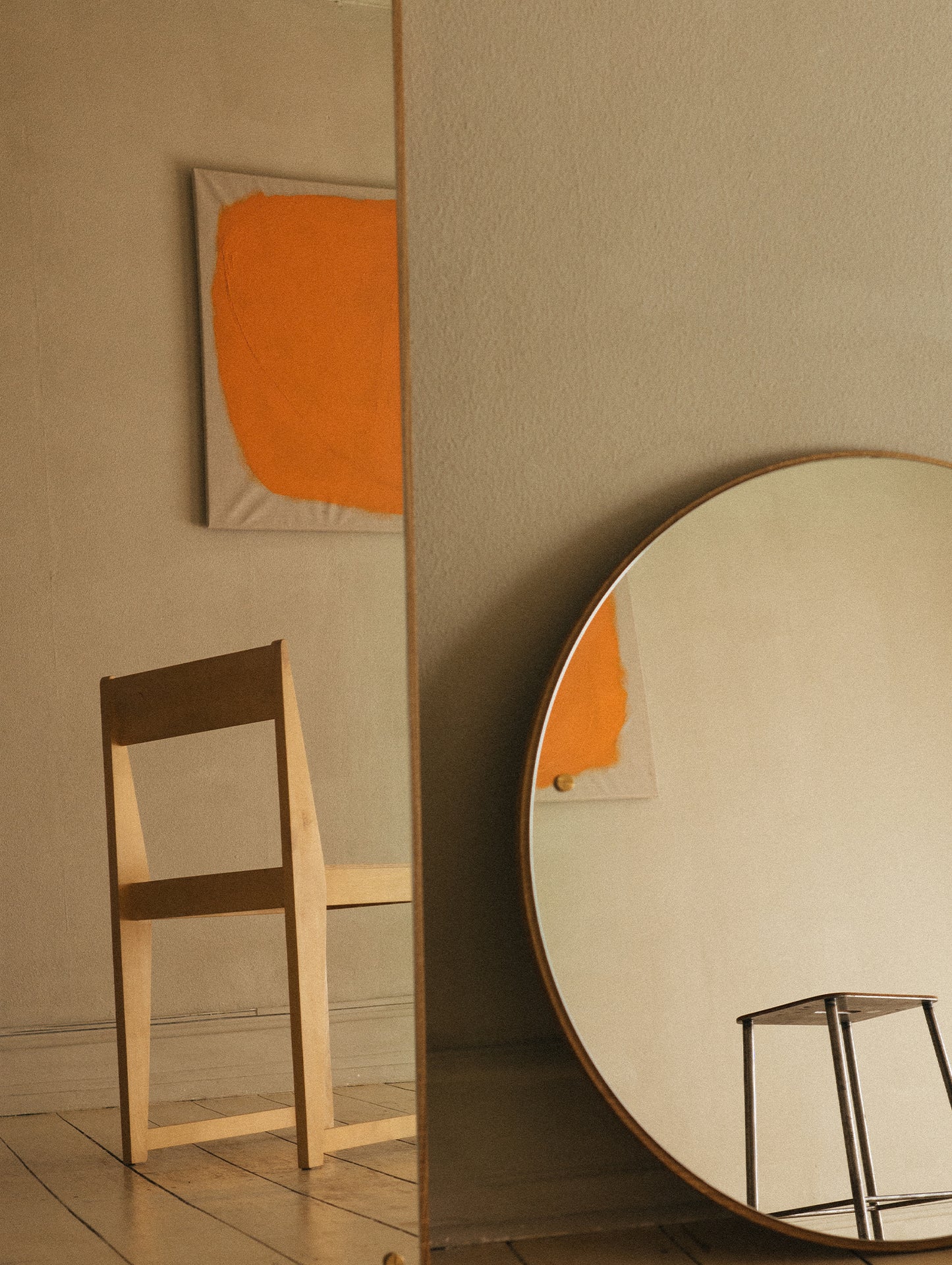 Rectangular Mirror : RM-1 by Frama - Large (118 cm Height)