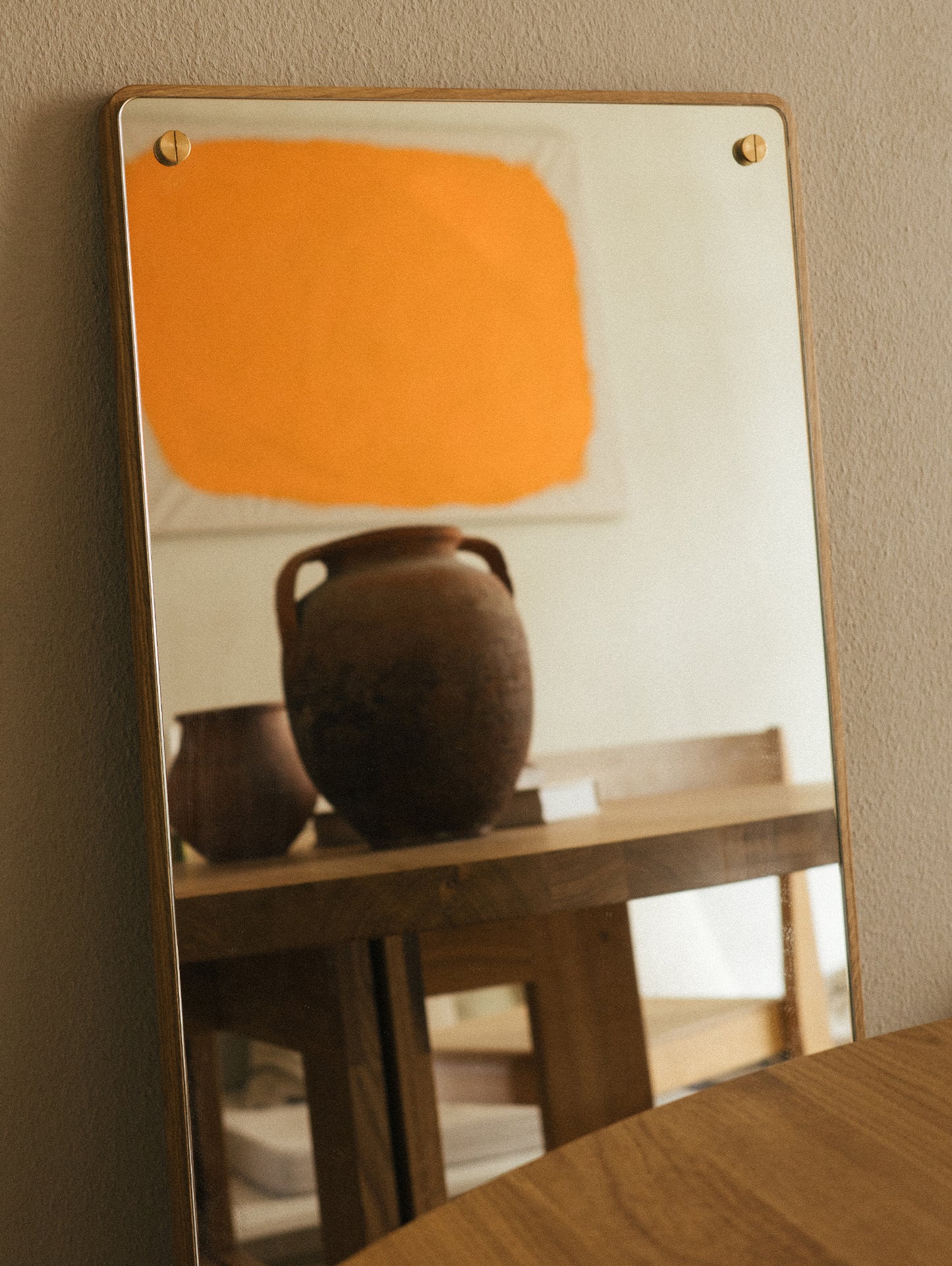 Rectangular Mirror : RM-1 by Frama - Large (118 cm Height)