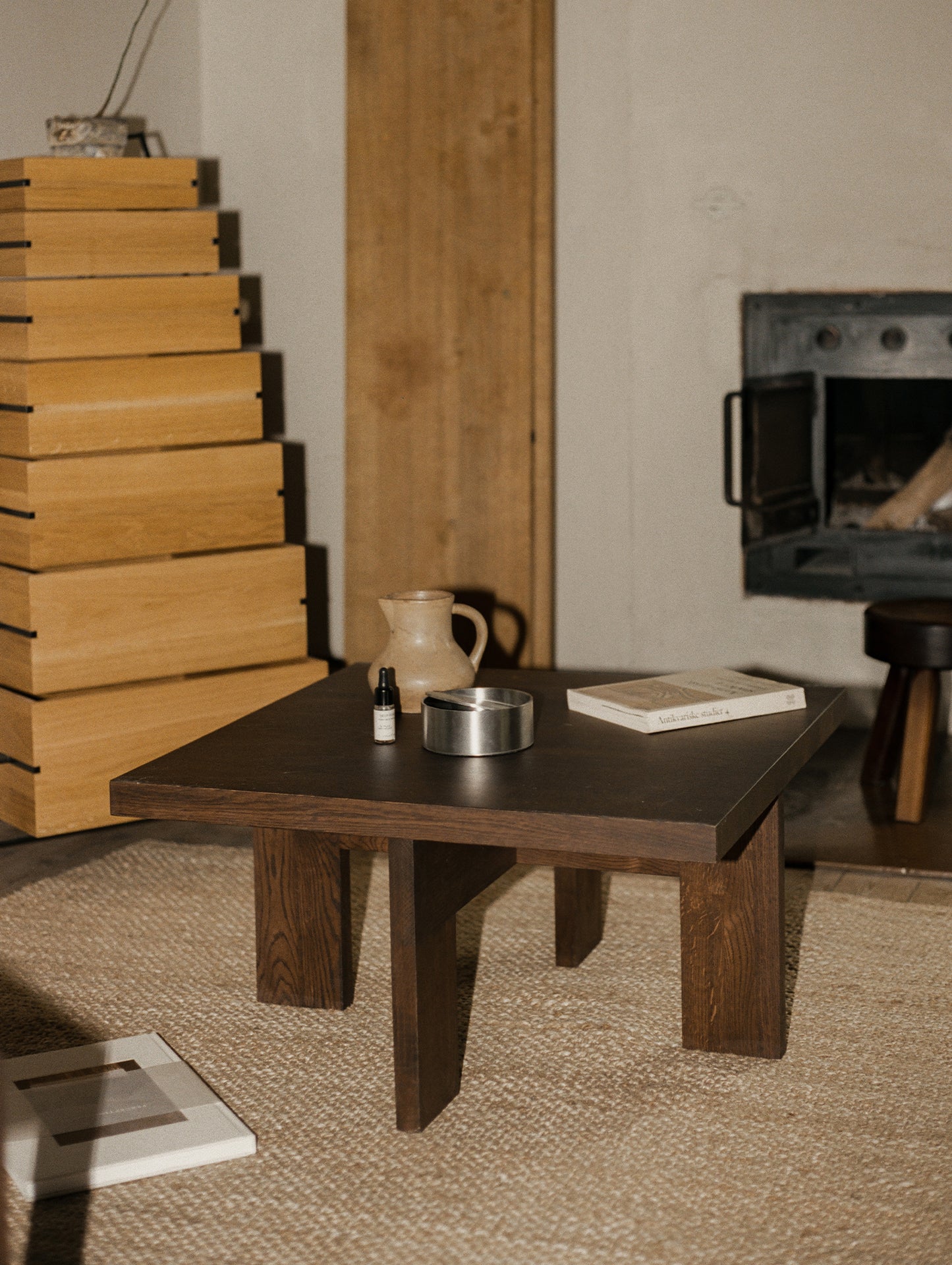 Farmhouse Coffee Table by Frama - Dark Oiled