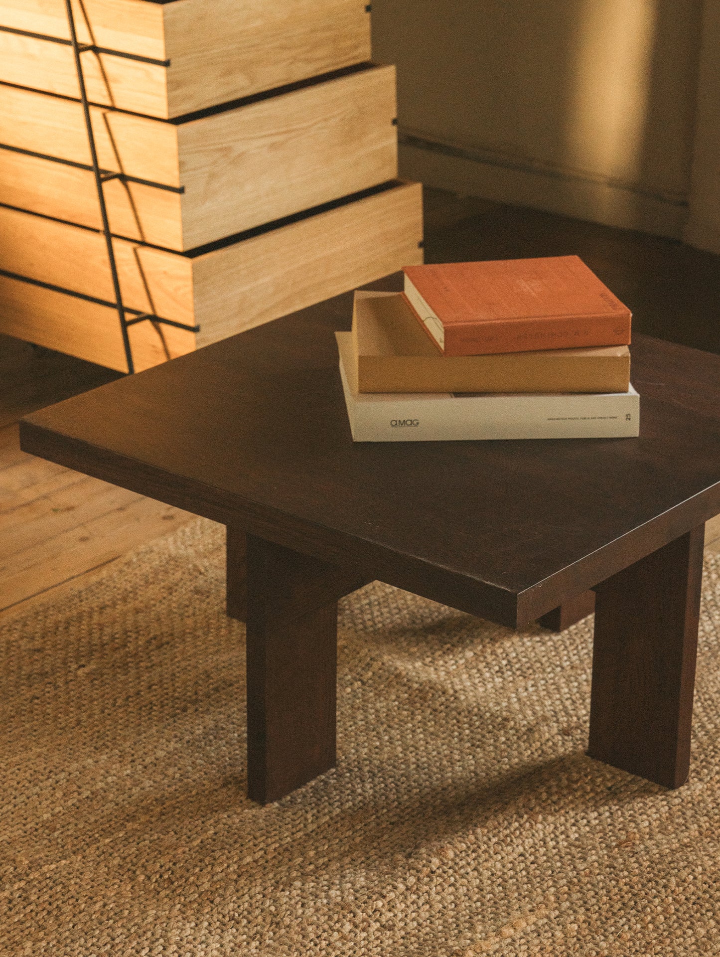Farmhouse Coffee Table by Frama - Dark Oiled