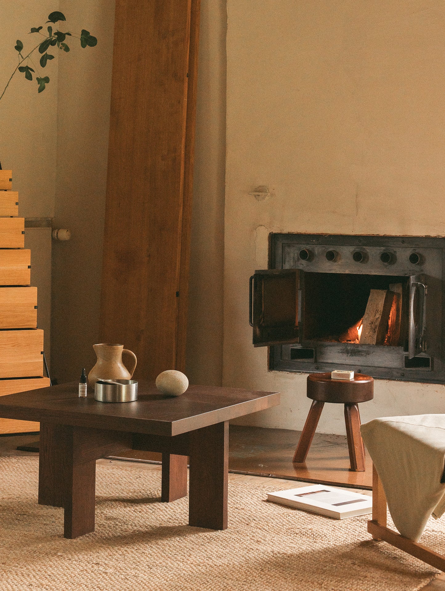 Farmhouse Coffee Table by Frama - Dark Oiled