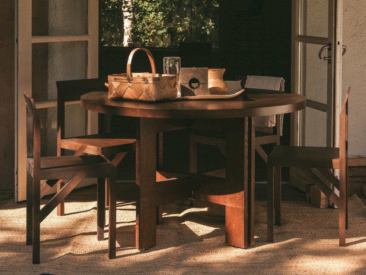 Farmhouse Table by Frama - Dark Oiled Oak