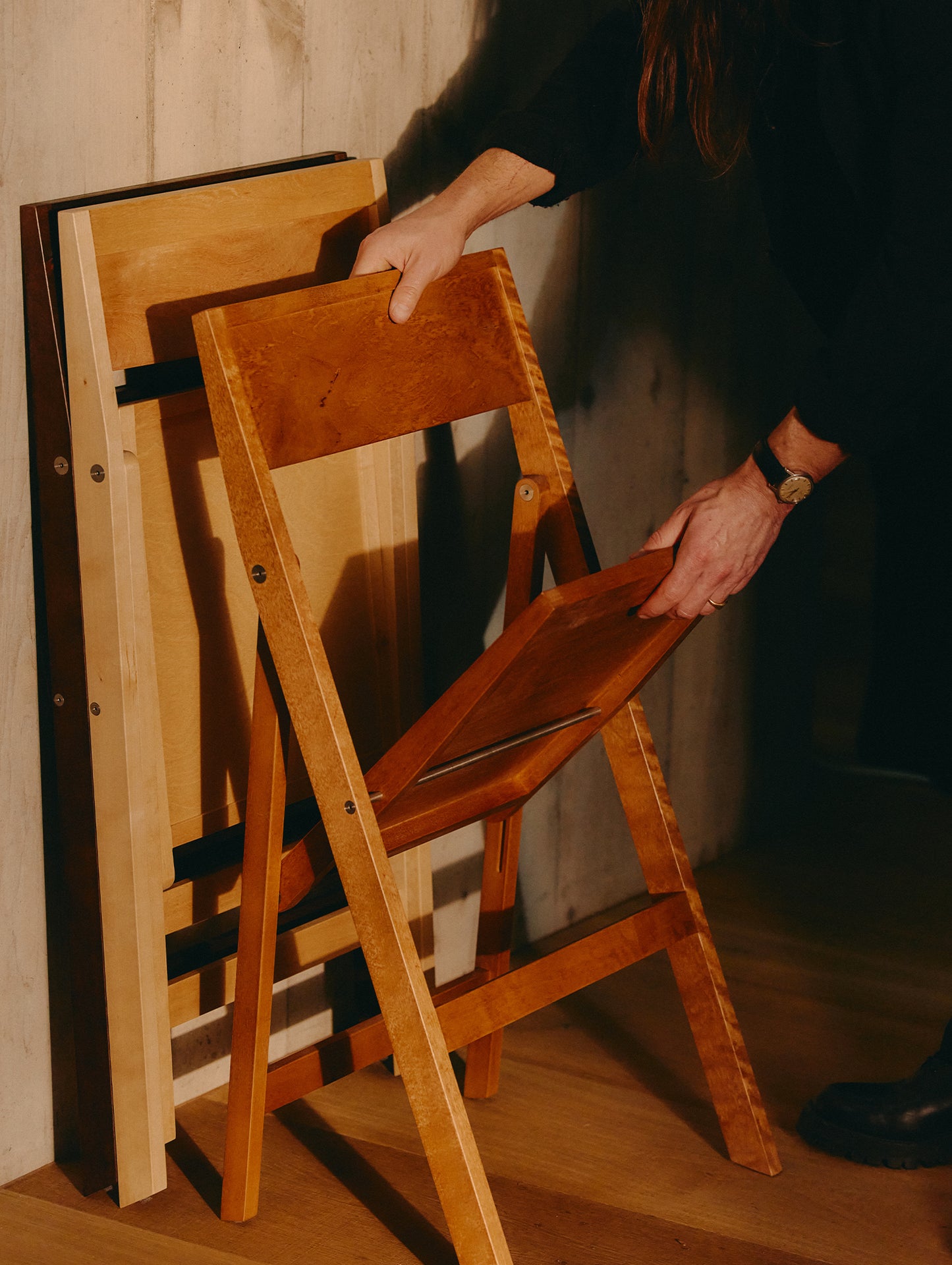Folding Flat Chair by Frama