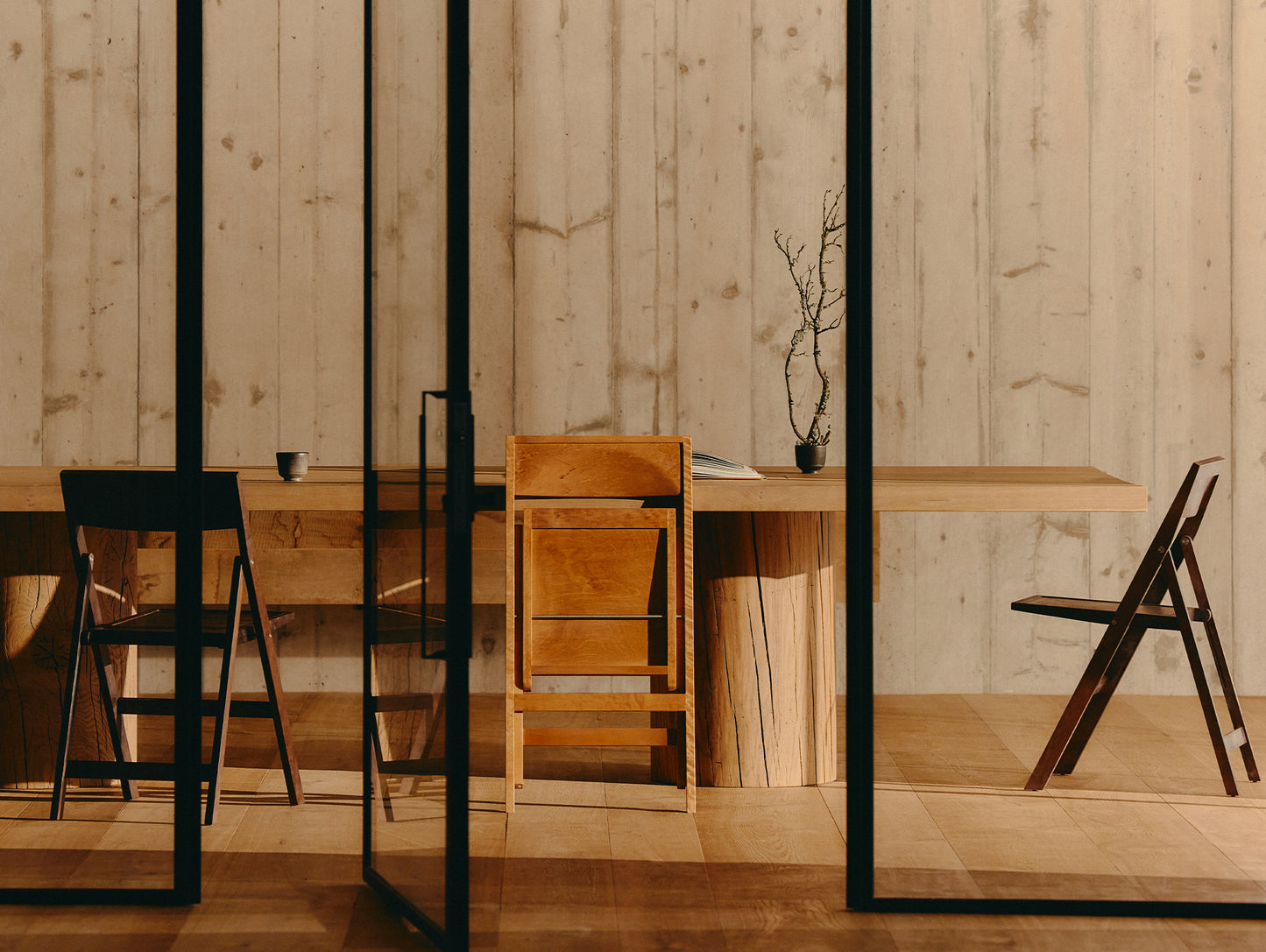 Folding Flat Chair by Frama