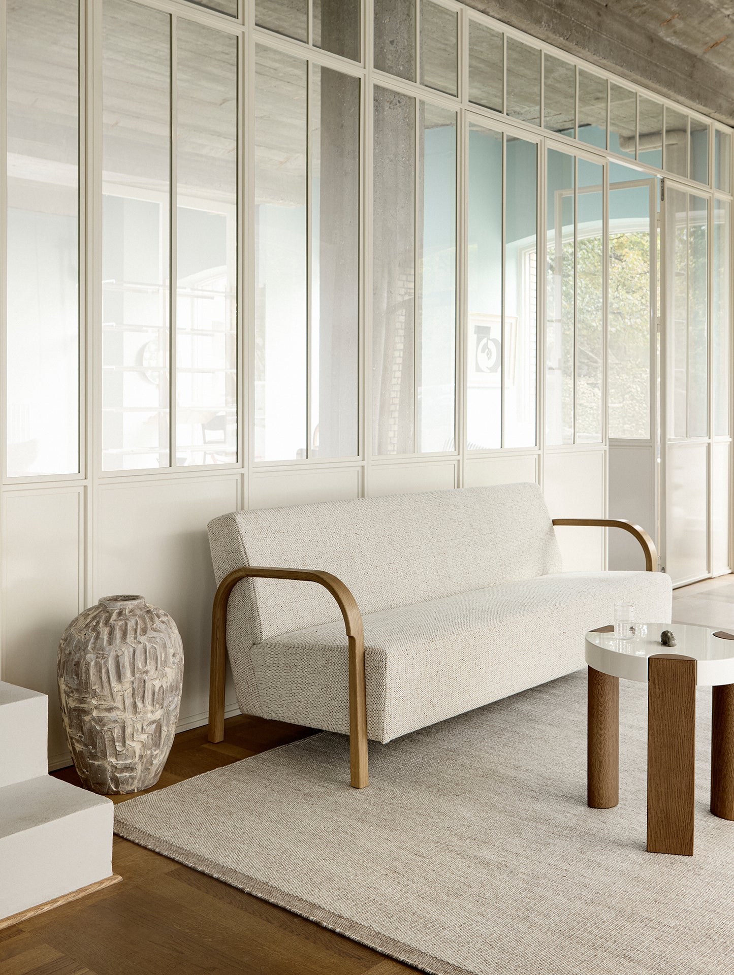 Bellis Rug by Fabula Living - Off White / Nature