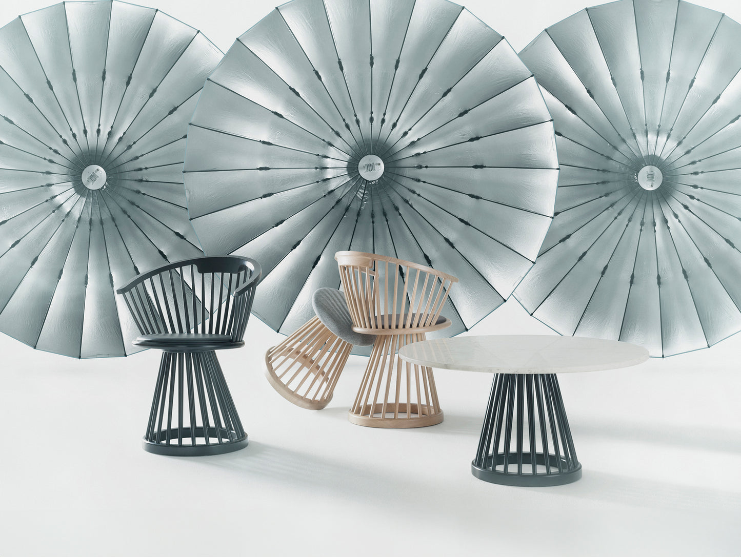 Fan Dining Chair by Tom Dixon 