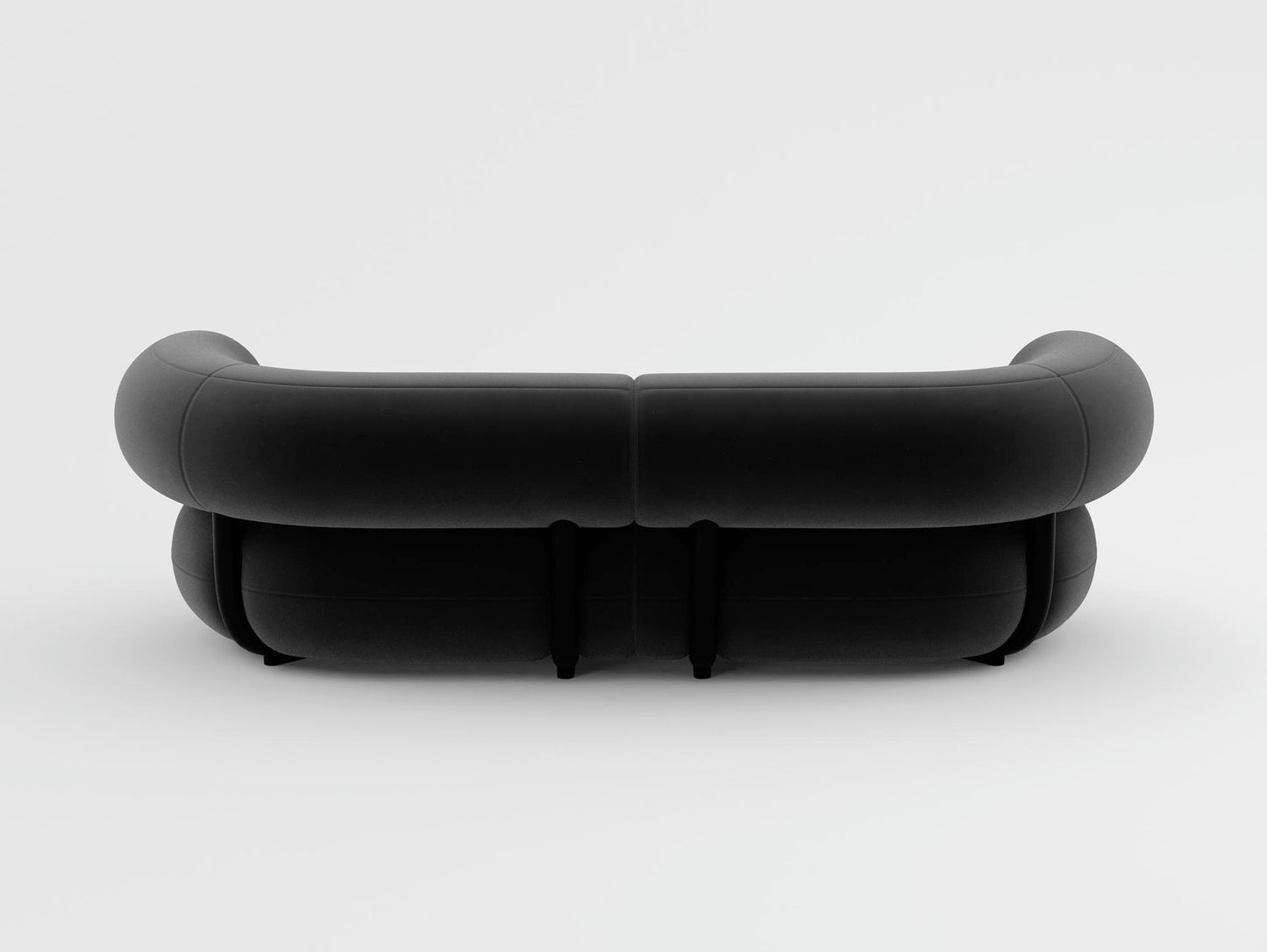 Fat 2.5-Seater Modular Sofa by Tom Dixon - Tom Dixon Velvet 158