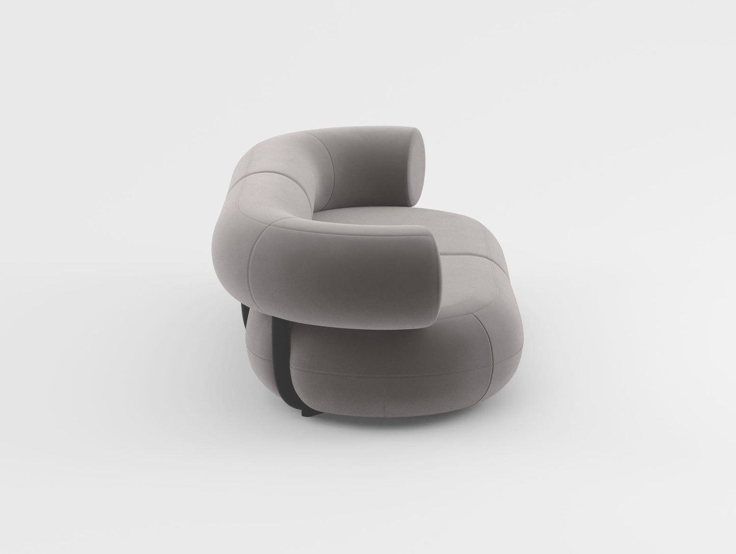 Fat 2.5-Seater Modular Sofa by Tom Dixon - Tom Dixon Velvet 84