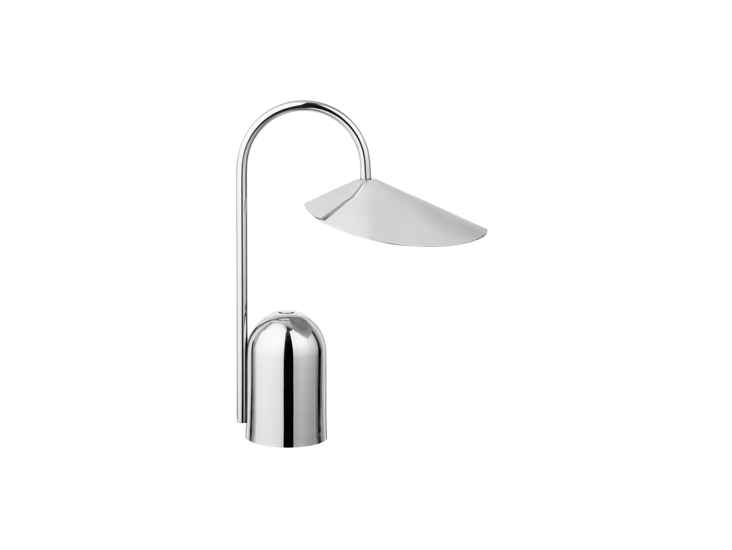 Arum Portable Lamp by Ferm Living - Stainless Steel