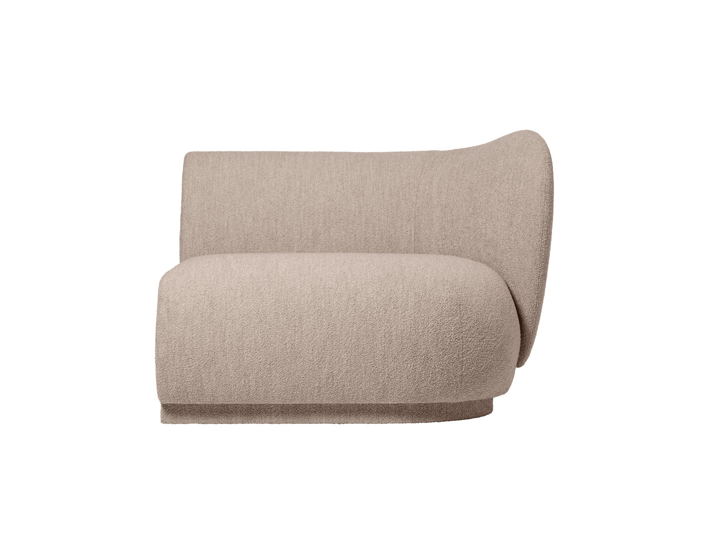Rico Modular Sofa by Ferm Living - Right Armrest End Module