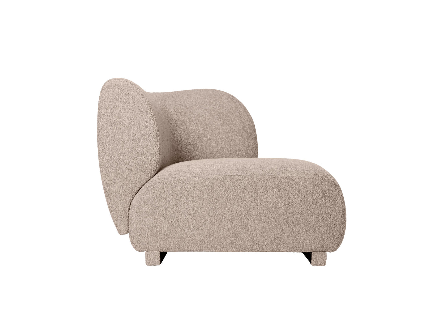 Rico Modular Sofa by Ferm Living - Right Armrest End Module