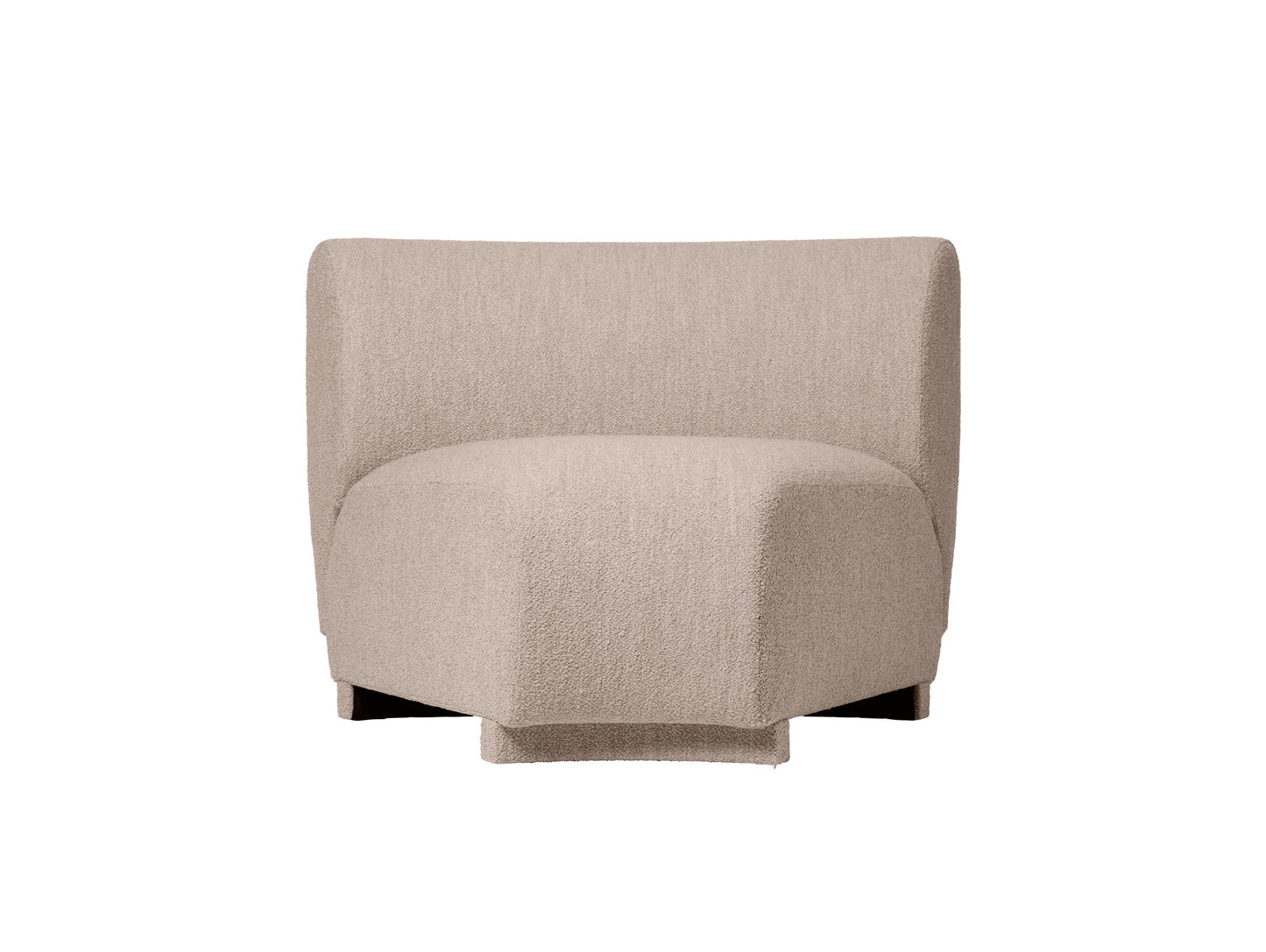 Rico Modular Sofa by Ferm Living - 45-Degree Corner Module