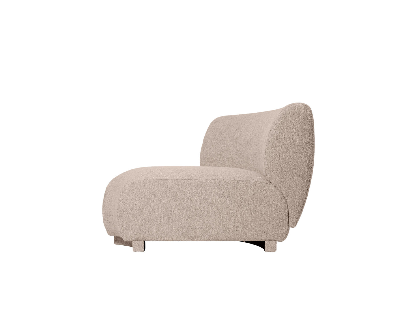 Rico Modular Sofa by Ferm Living - 45-Degree Corner Module