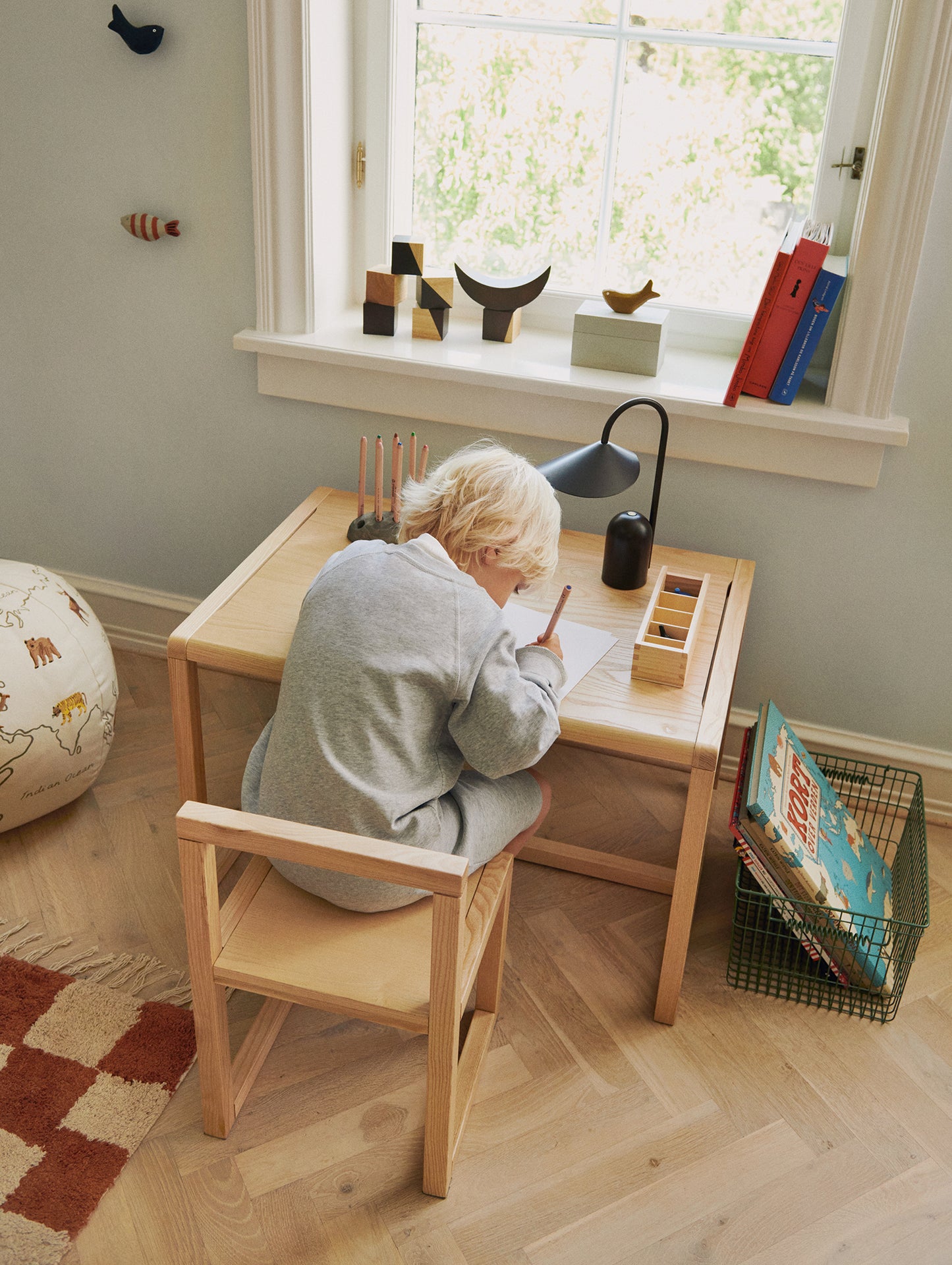 Arum Portable Lamp by Ferm Living - Black