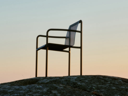 Dapple Armchair by Ferm Living - Dark Chocolate