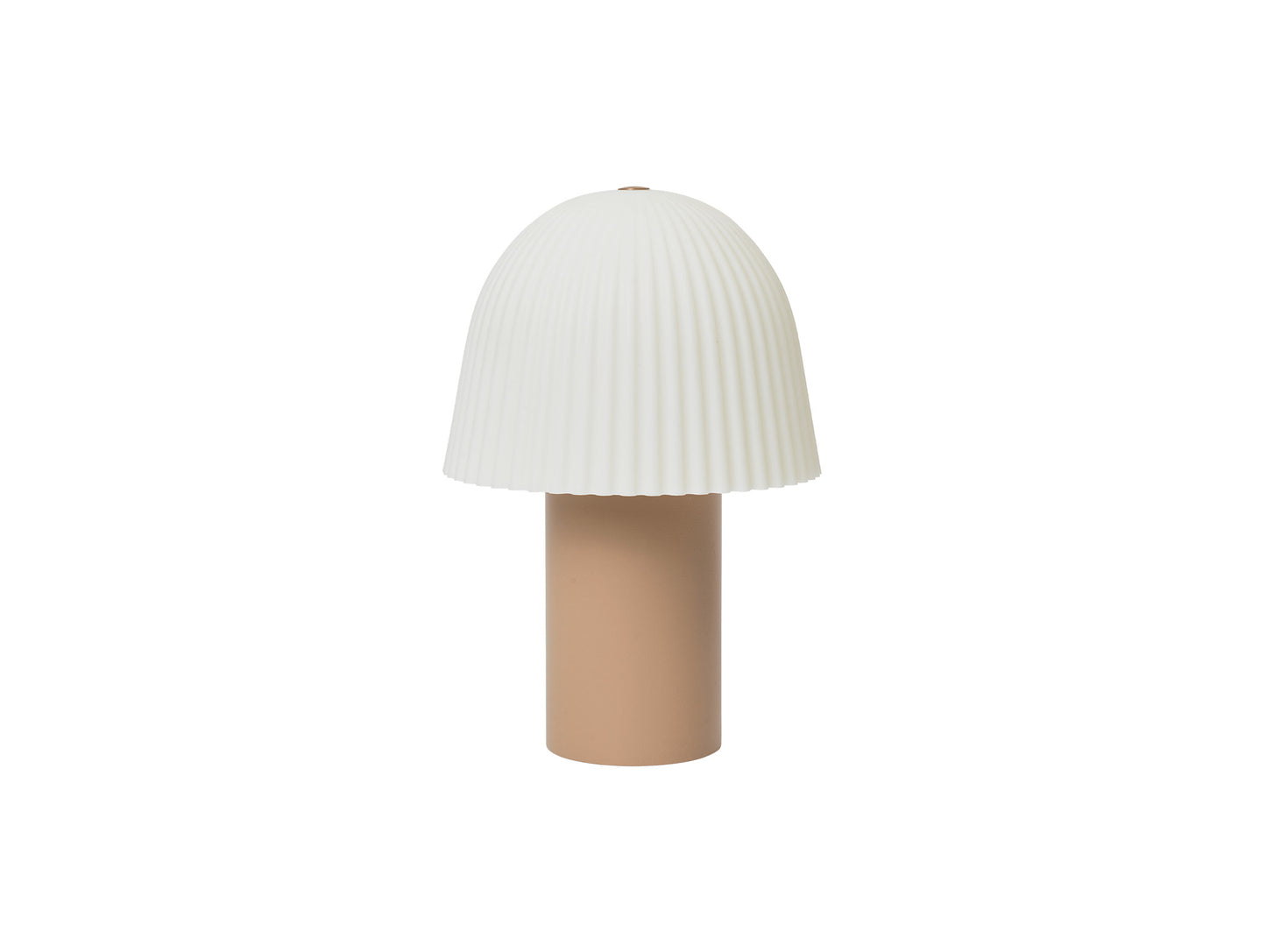 Frill Portable Lamp by Ferm Living - Rose