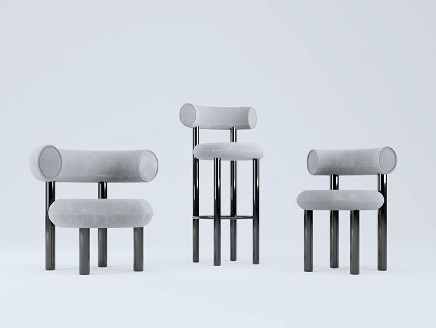 Fat Bar/Counter Stool by Tom Dixon