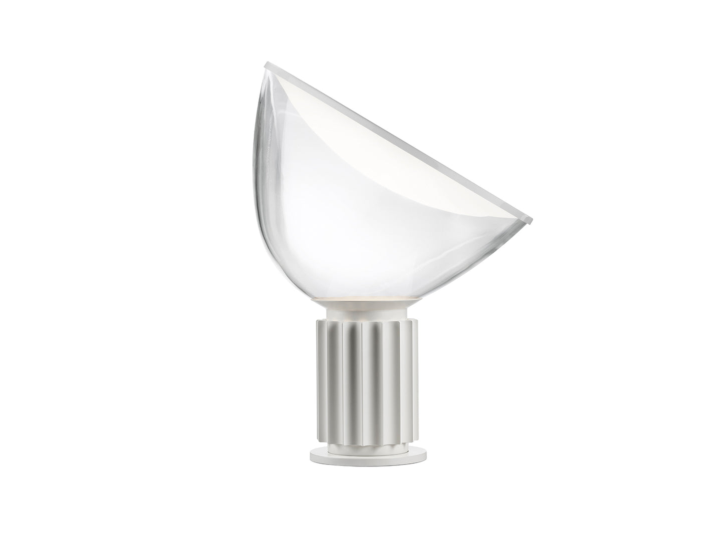 Taccia Table Lamp by Flos - Large / Matt White