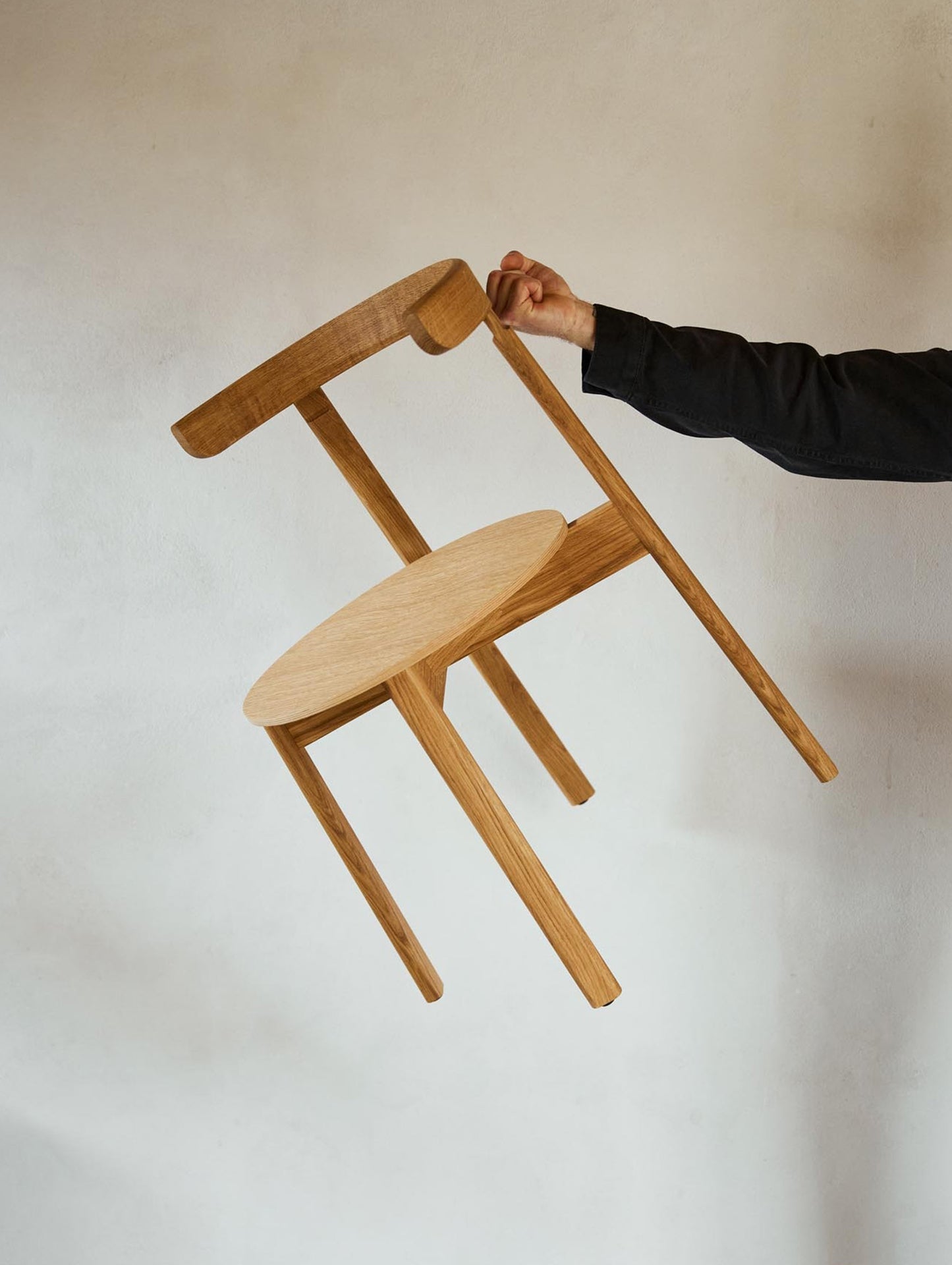 Lunar Chair by Form & Refine - Oiled Oak