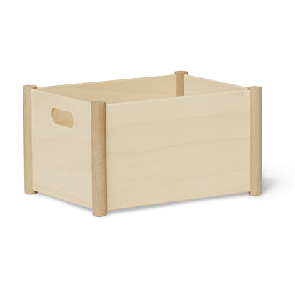 Pillar Storage Box by Form and Refine - Medium / Beech