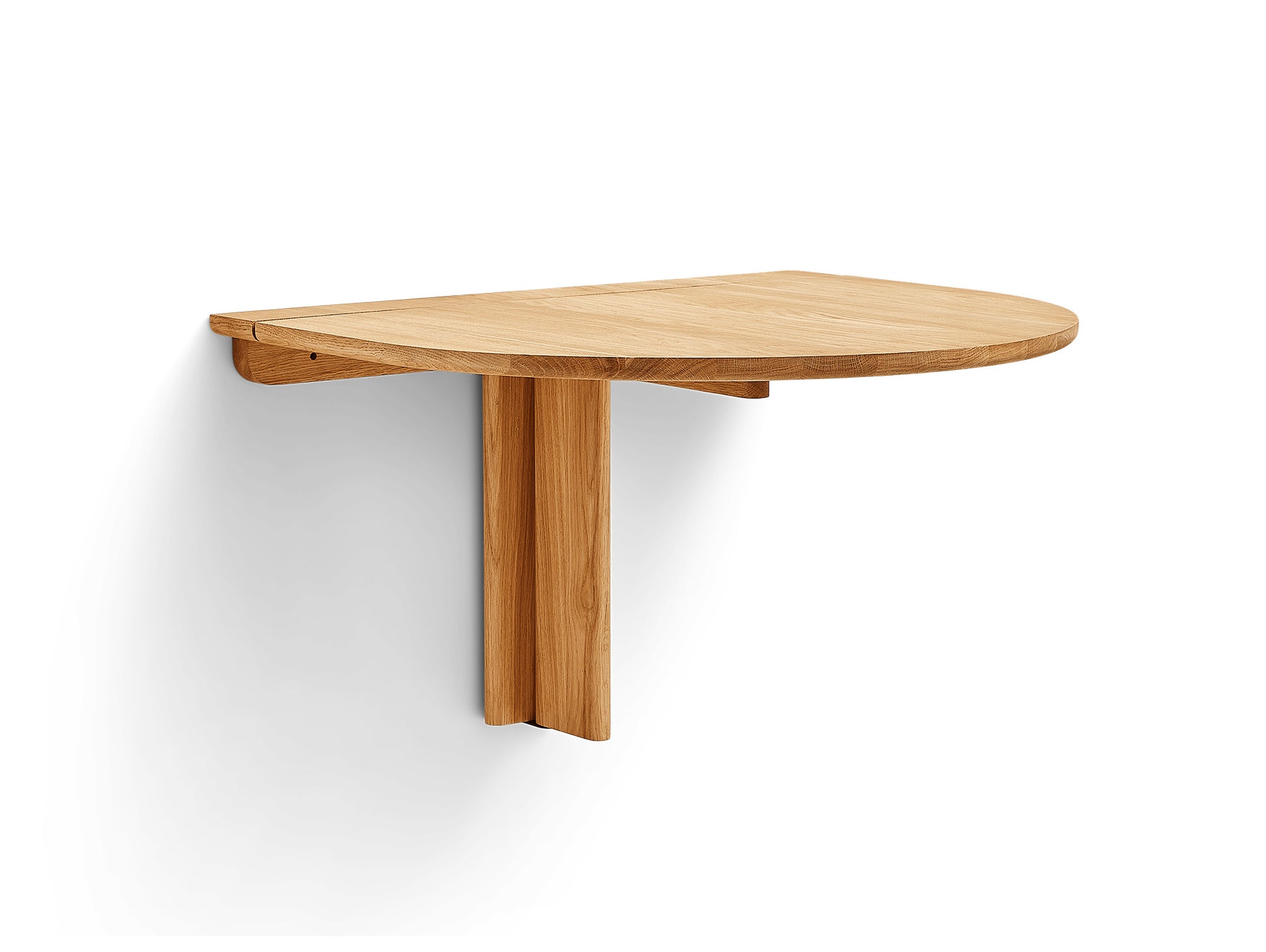 Trefoil Folding Wall Table by Form & Refine