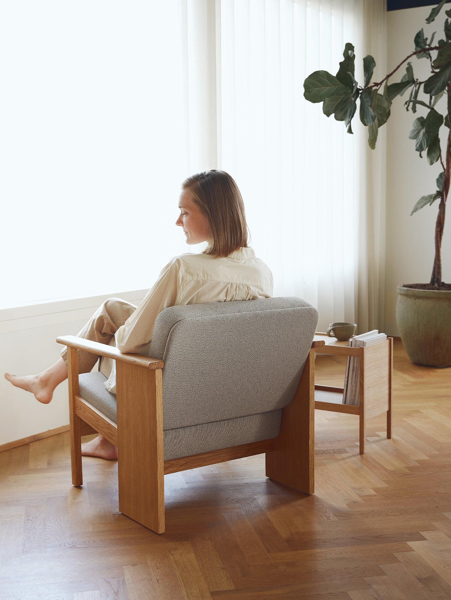 Journal Side Table by Form & Refine