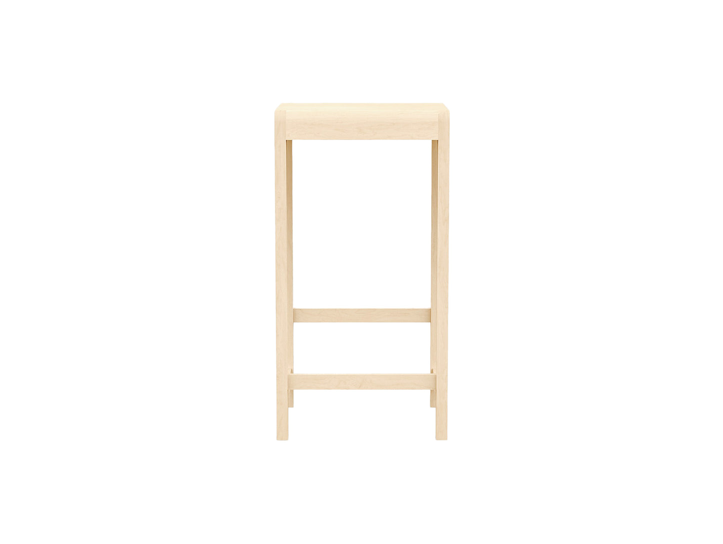 Bar Stool 01 - 76 cm Height - Oiled Birch