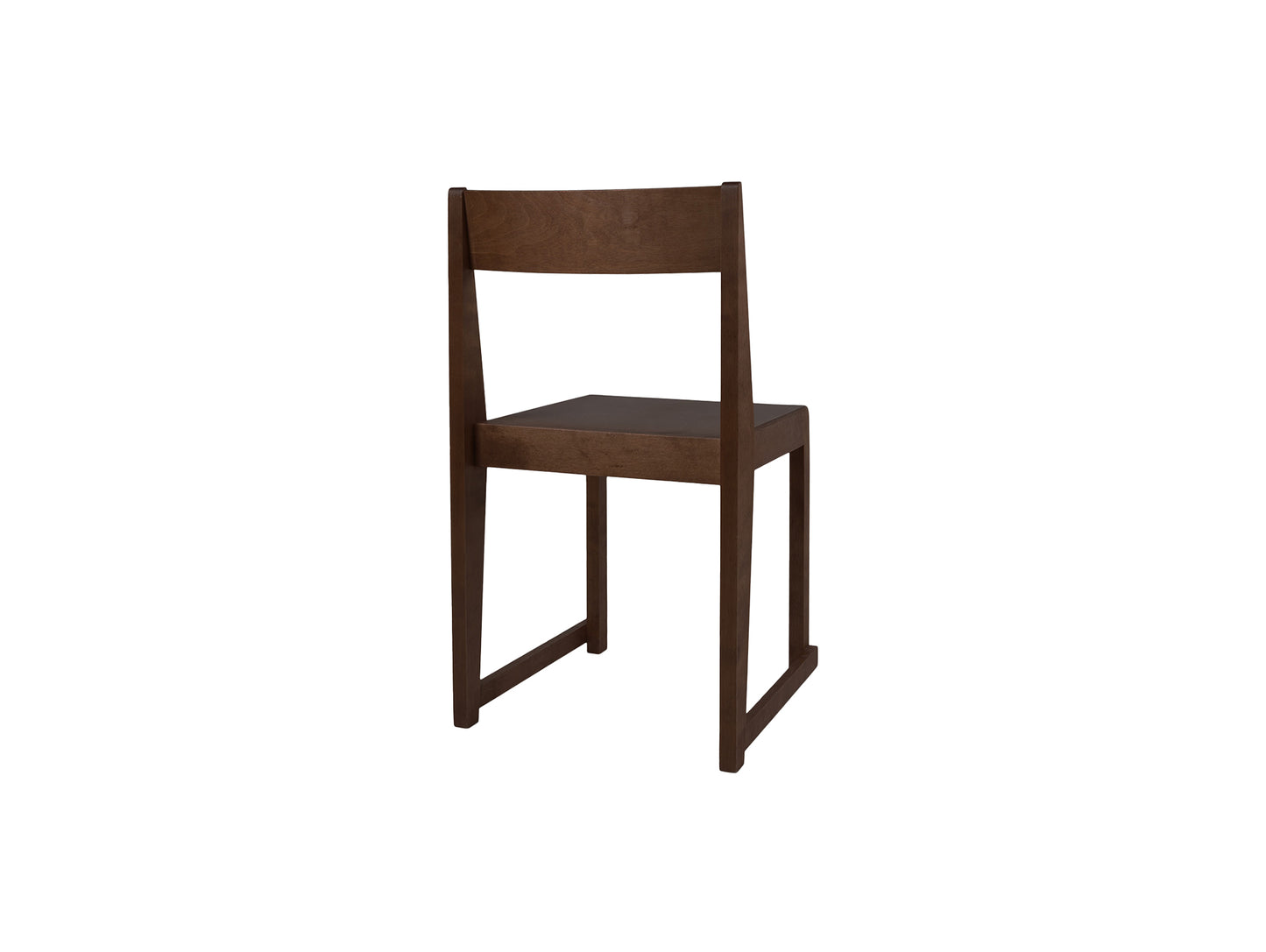 Chair 01 by Frama - Dark Brown Oiled Birch