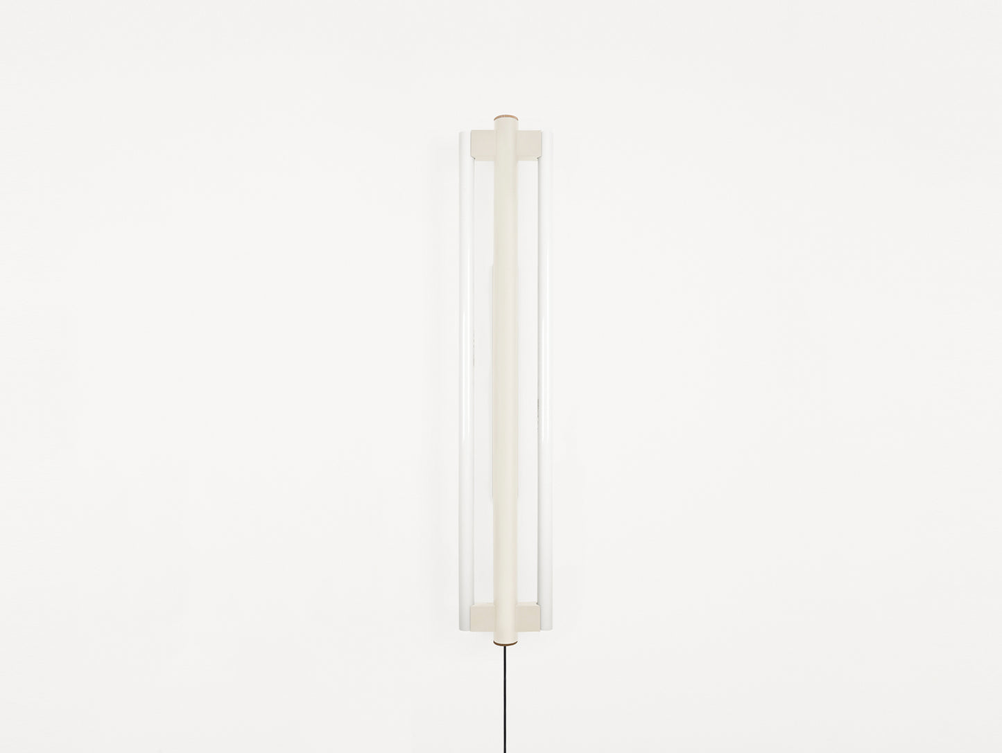 Eiffel Wall Lamp Double by Frama - Cream Powder Coated Steel / Height 1000 mm