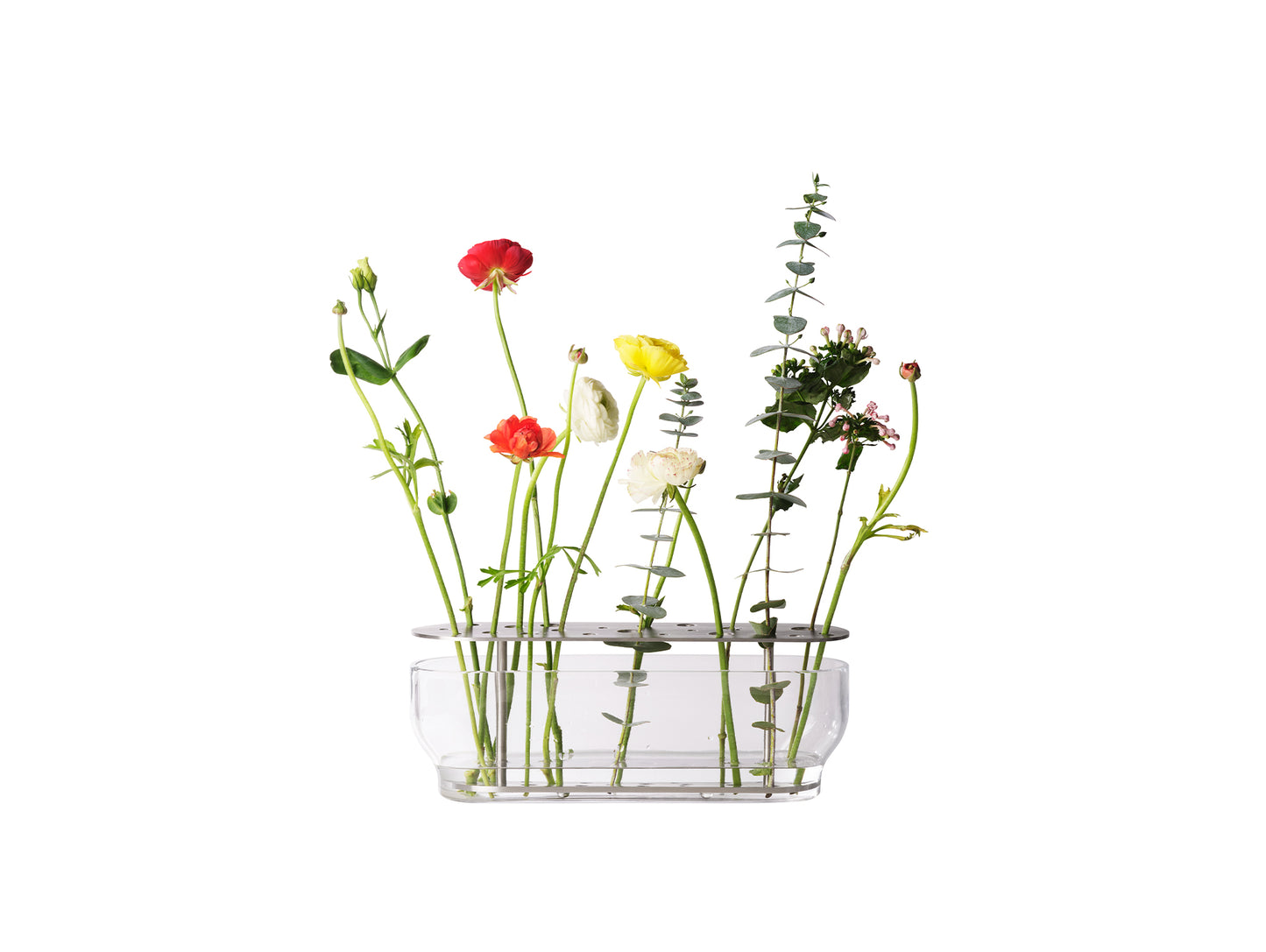 Ikebana Vase by Fritz Hansen - Long / Stainless Steel