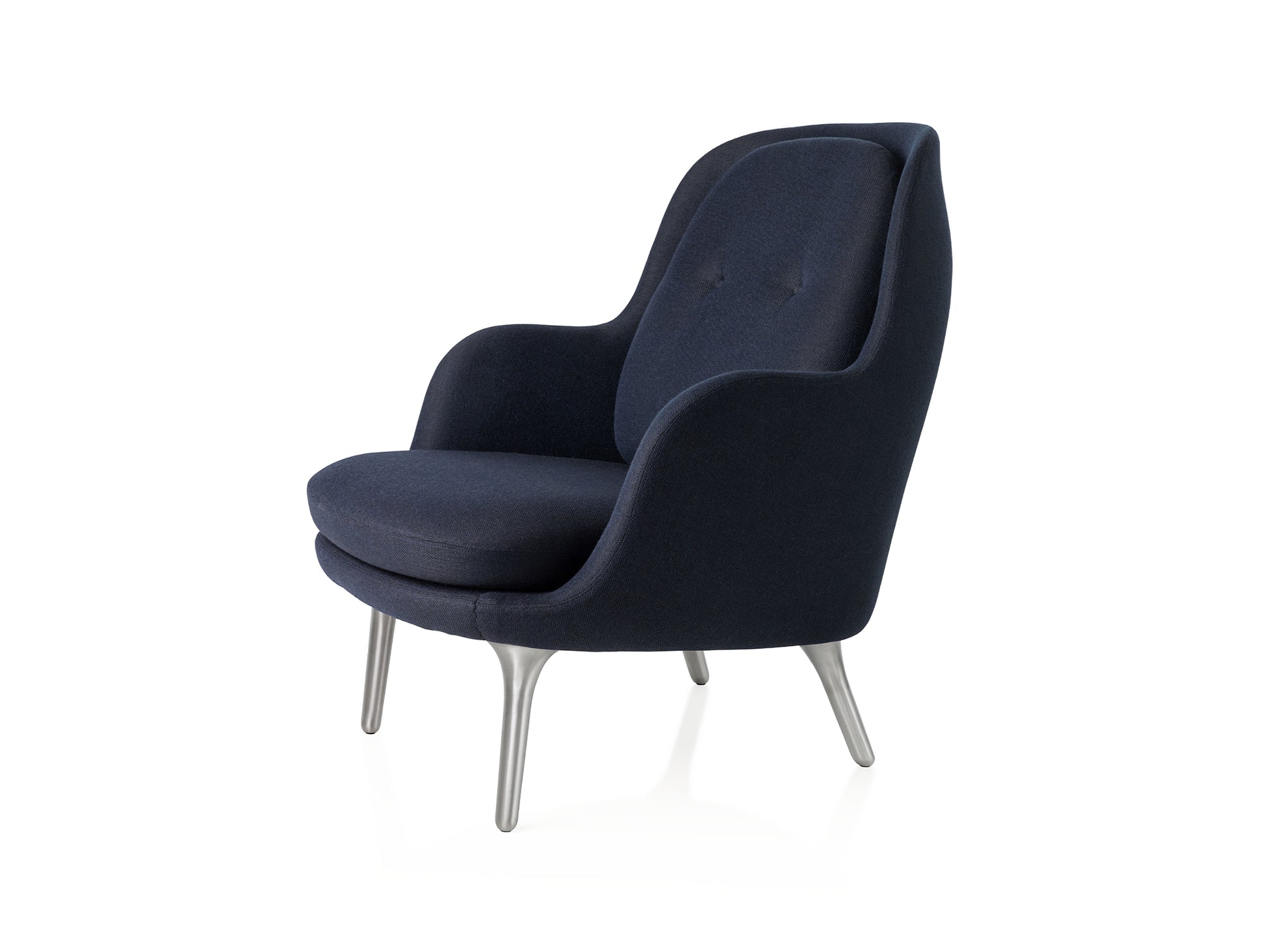 Fri Lounge Chair JH4 - Single Upholstery by Fritz Hansen / Sunniva 192