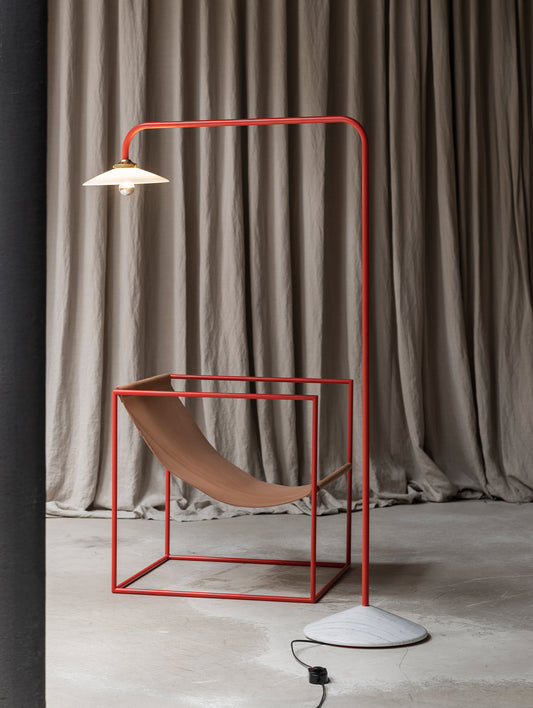 Standing Lamp Marble No.1 by Valerie Objects - Red