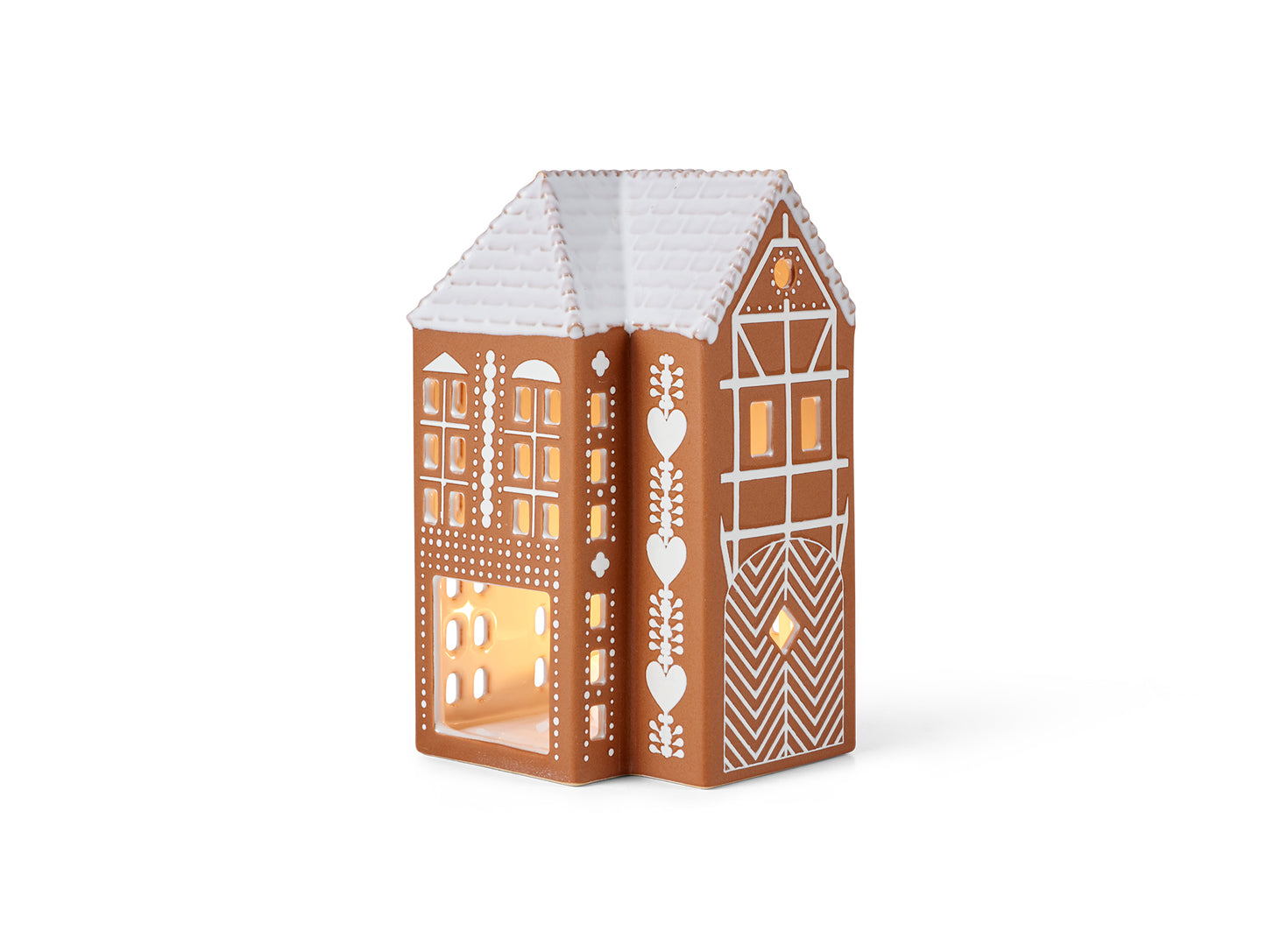 Gingerbread Lighthouse by Kähler - Large (Height: 17 cm)