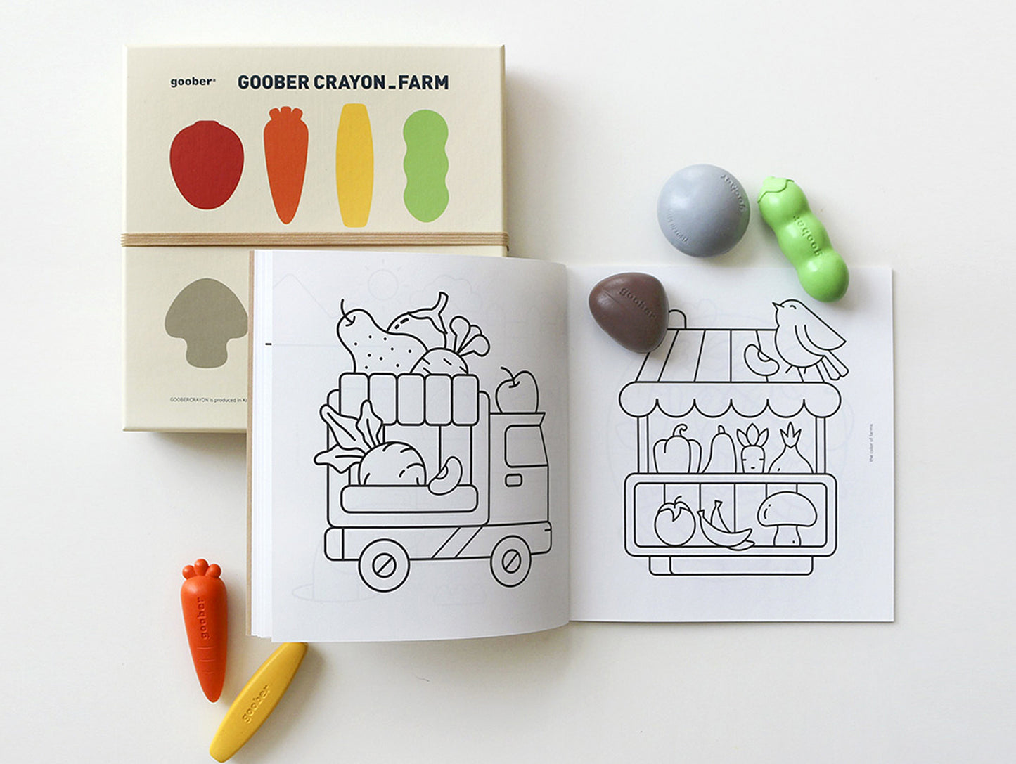 Farm Crayons by Goober