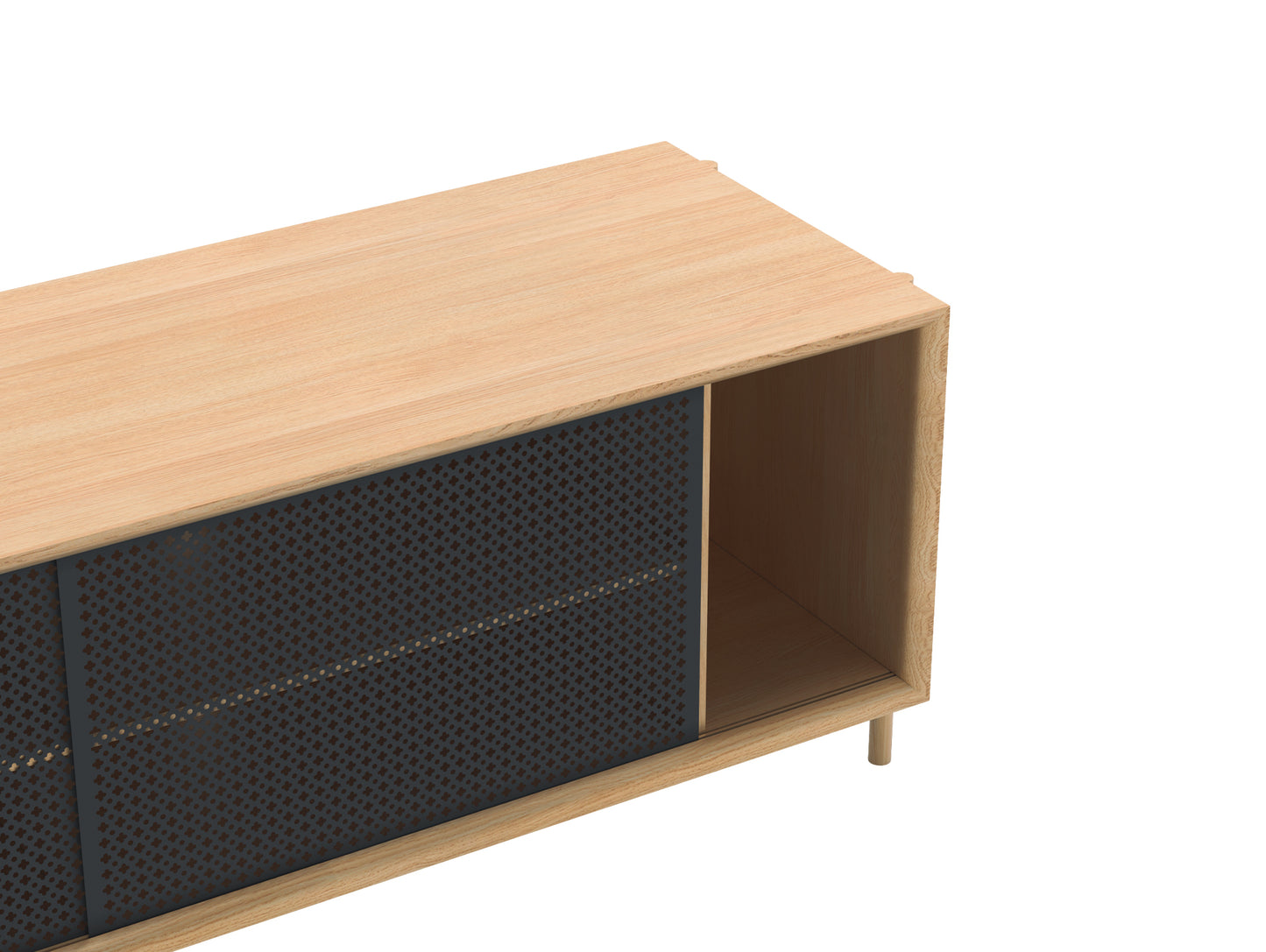 Gabin Low Sideboard (Without Drawers) by Hartô