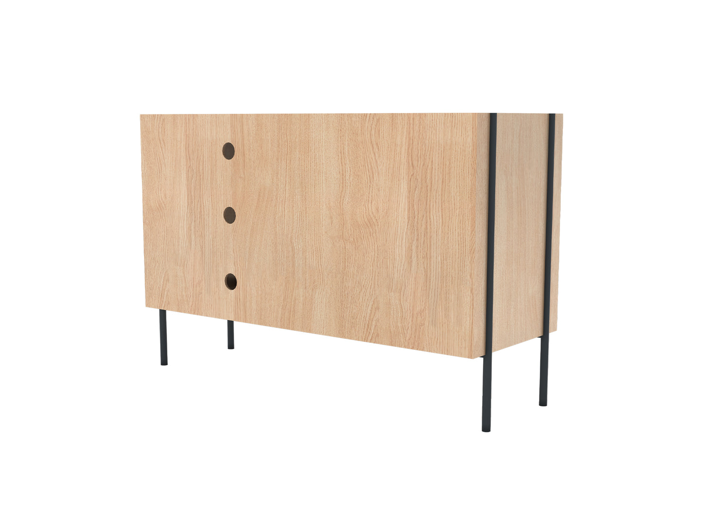 Gabin High Sideboard by Hartô - Oak / Slate Grey