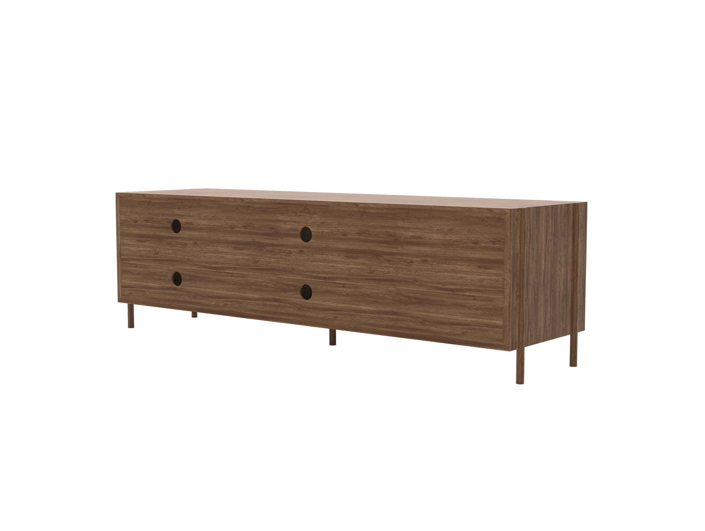 Gabin Low Sideboard by Harto - Walnut / Slate Grey