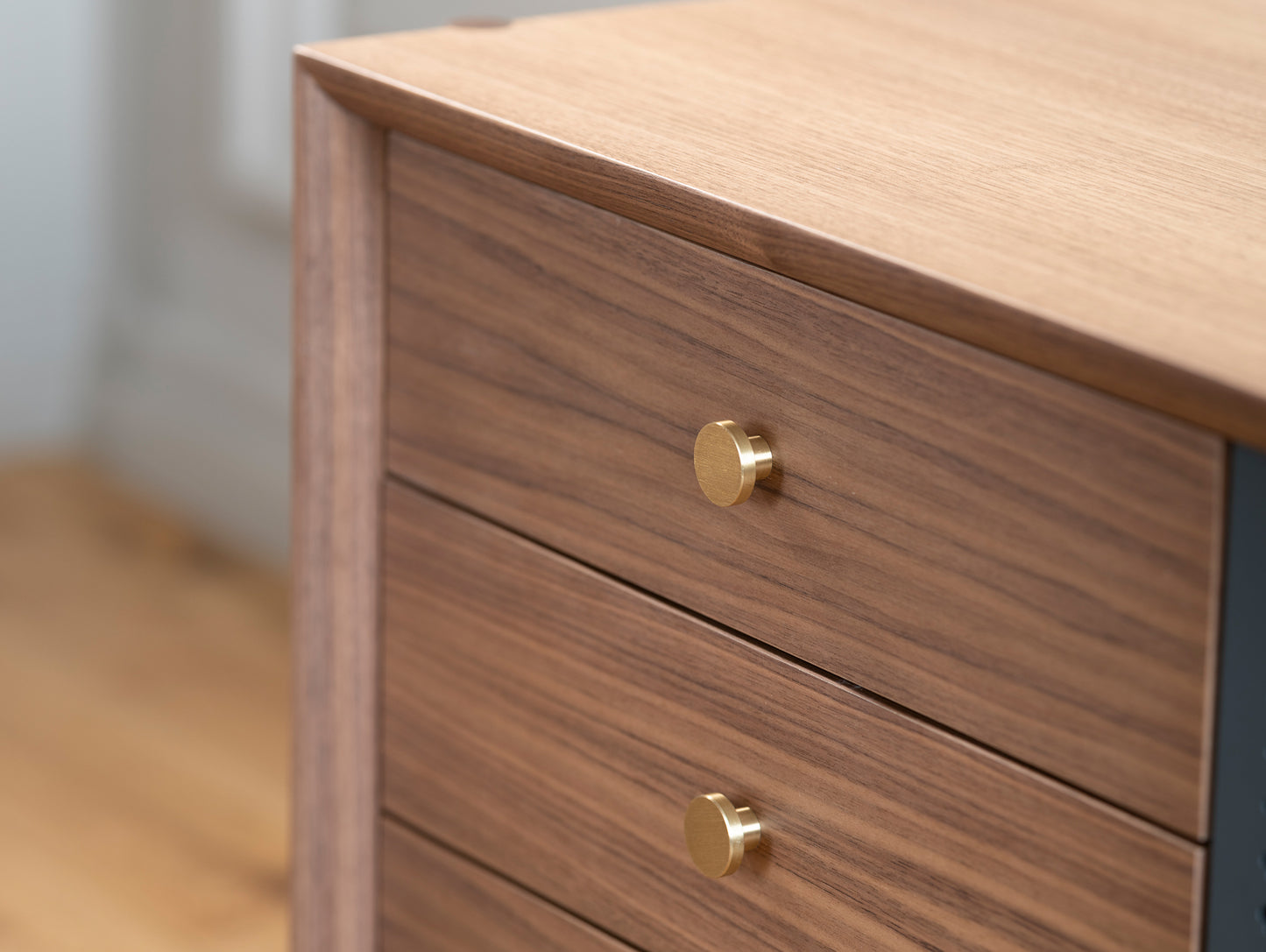 Gabin Low Sideboard by Harto - Walnut / Slate Grey