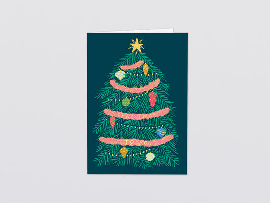 'Happy Christmas To You' Foiled Greetings Card