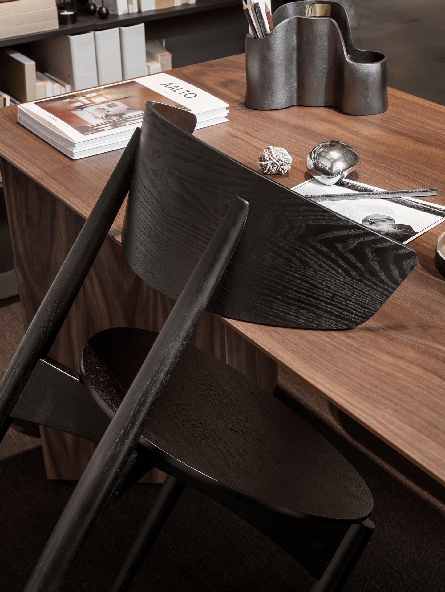 Herman Dining Chair with Wood Base by Ferm Living