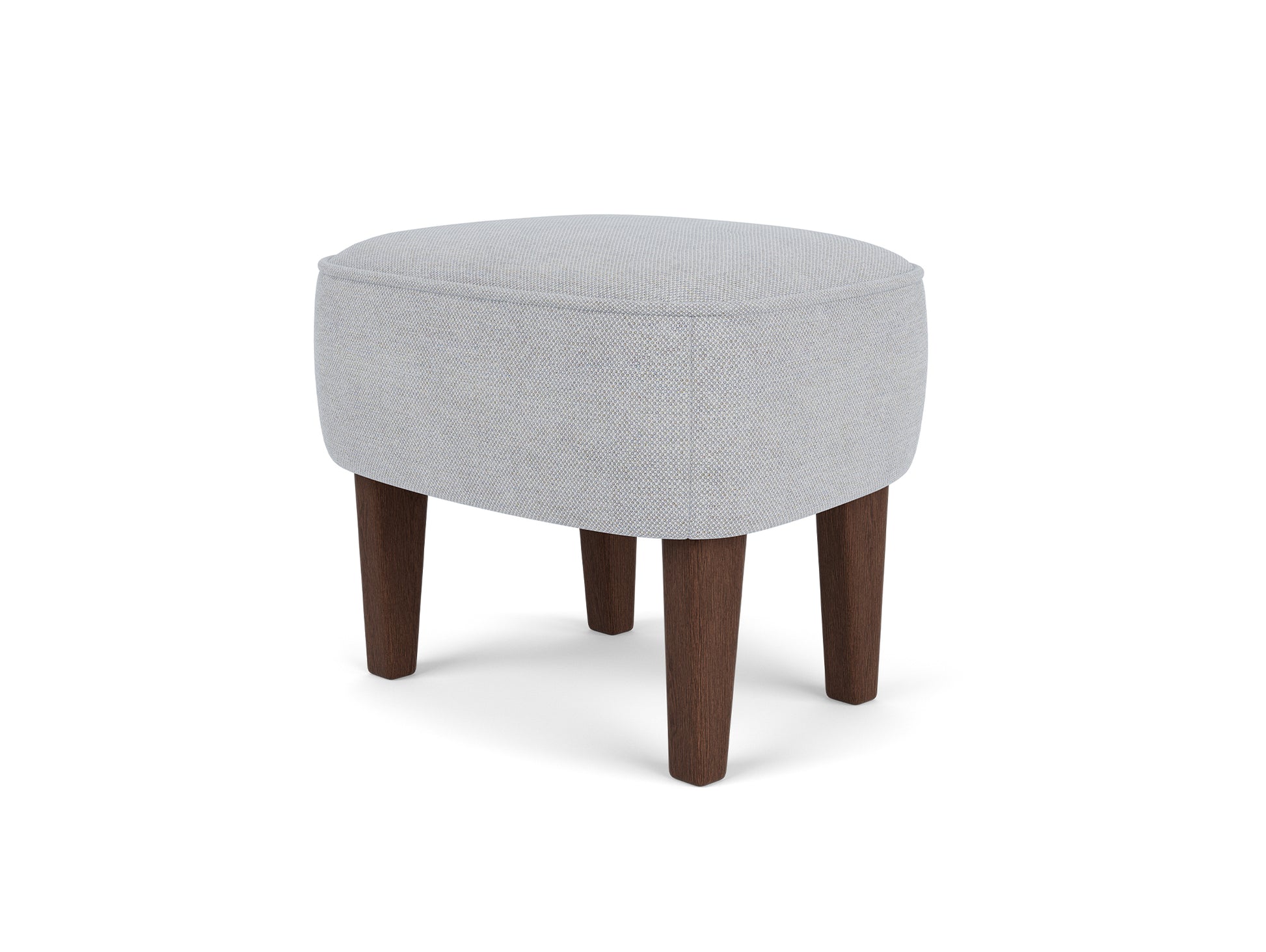 Ingeborg Ottoman by Audo Copenhagen - Dark Stained Oak / Fiord 751