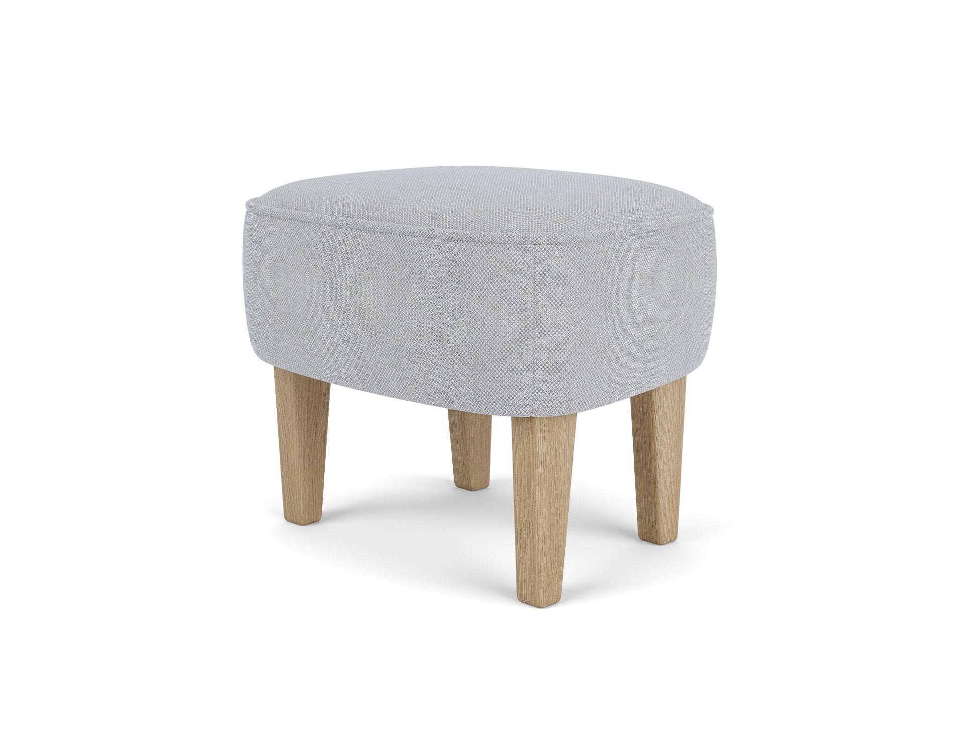 Ingeborg Ottoman by Audo Copenhagen - Natural Oak / Fiord 751