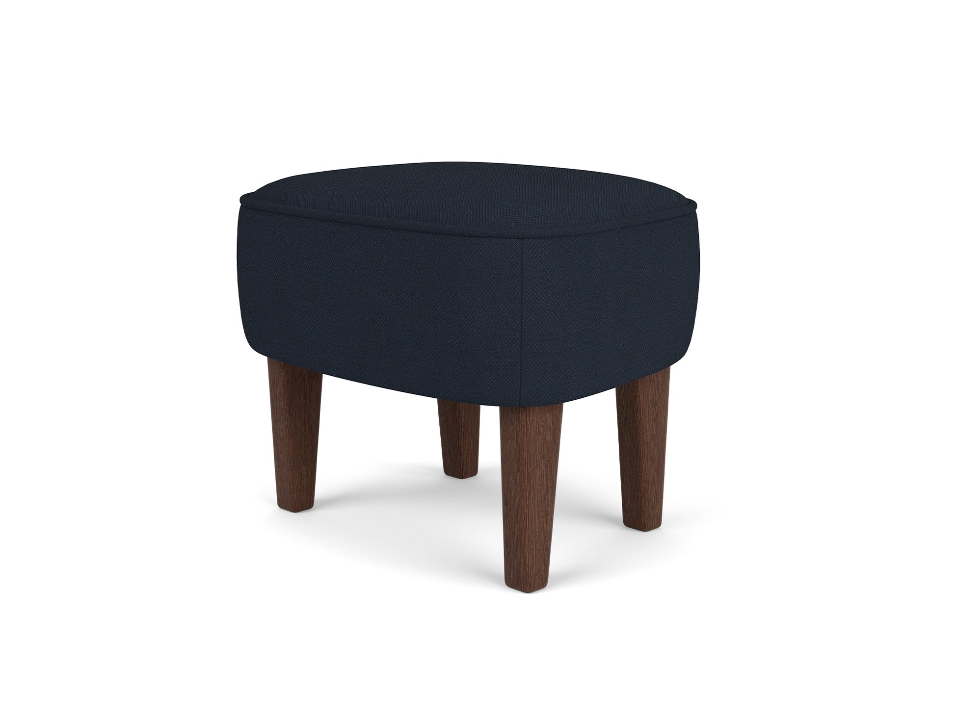 Ingeborg Ottoman by Audo Copenhagen - Dark Stained Oak / Fiord 782