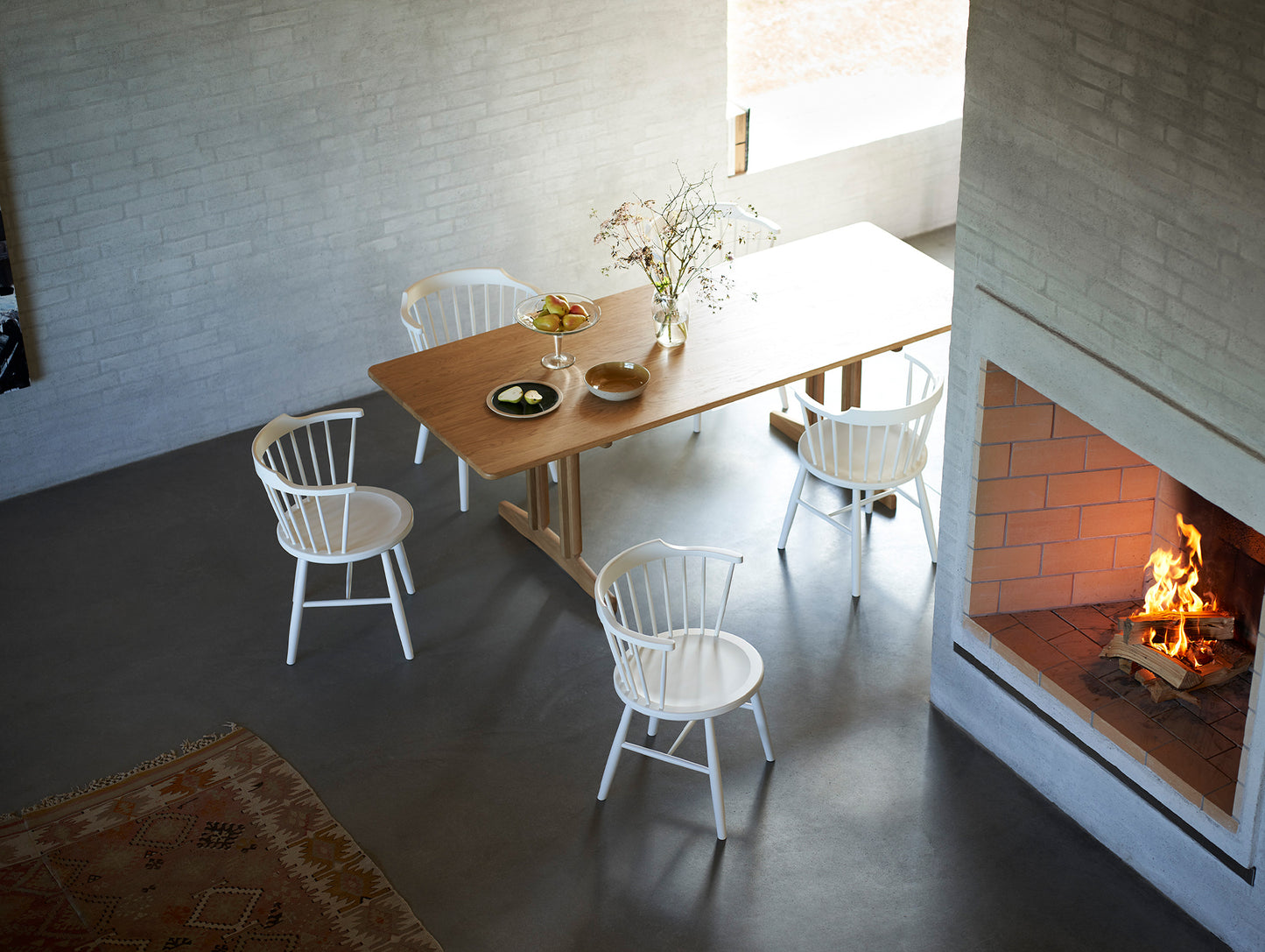C64 Shaker Extendable Dining Table by FDB Mobler